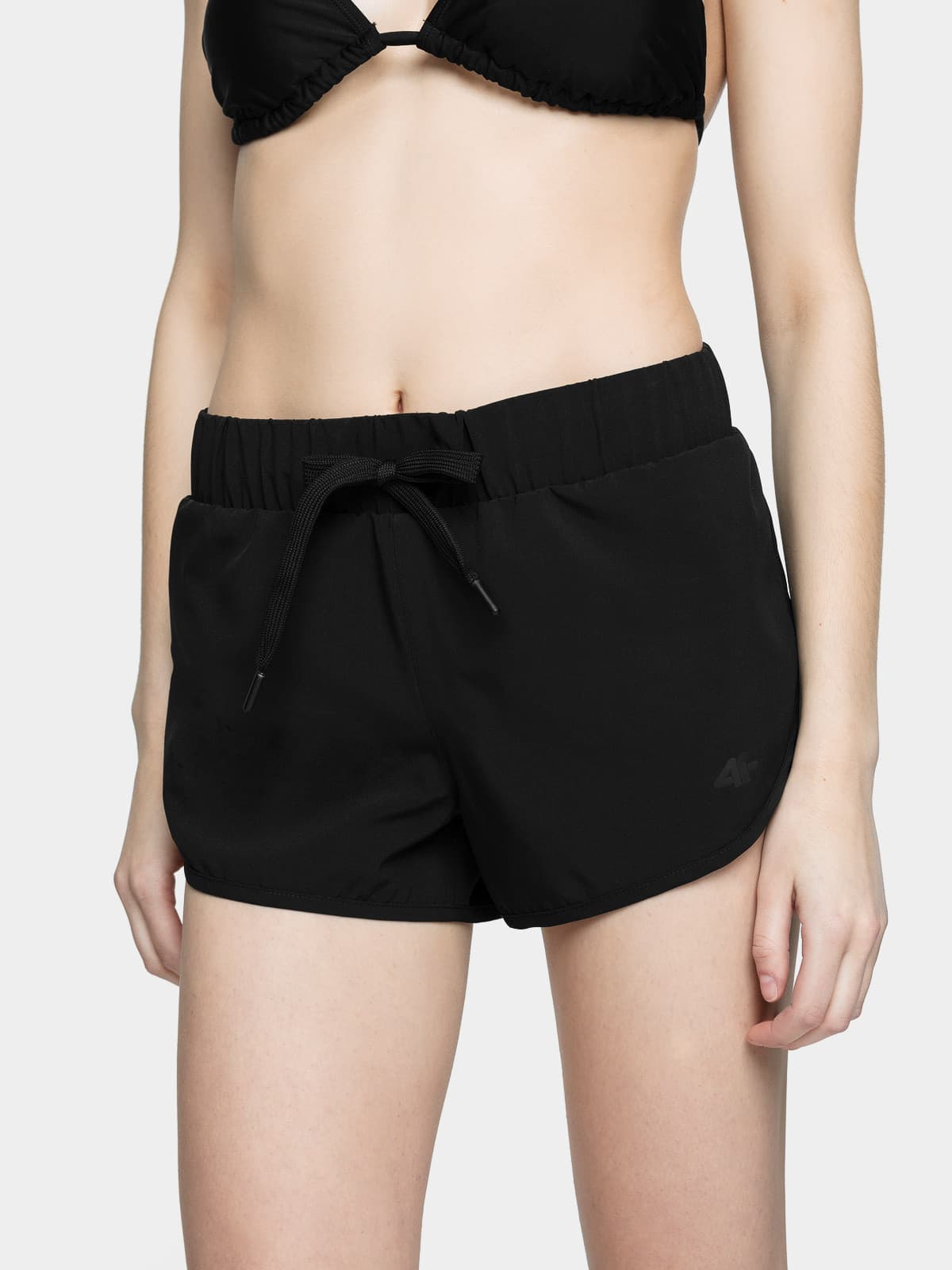 4F H4L21-SKDT003 DEEP BLACK Dámské kraťasy US L H4L21-SKDT003 DEEP BLACK
