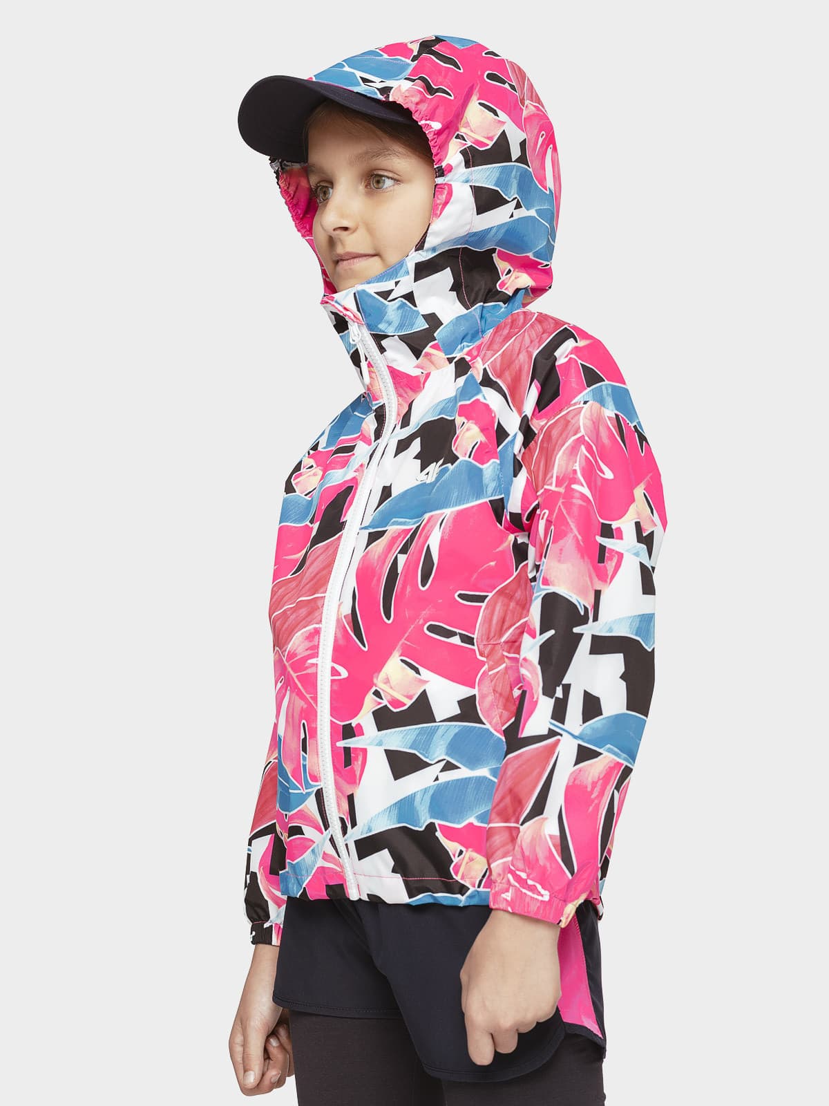 4F HJL21-JKUD002 MULTICOLOUR Dětská bunda EU 158 HJL21-JKUD002 MULTICOLOUR
