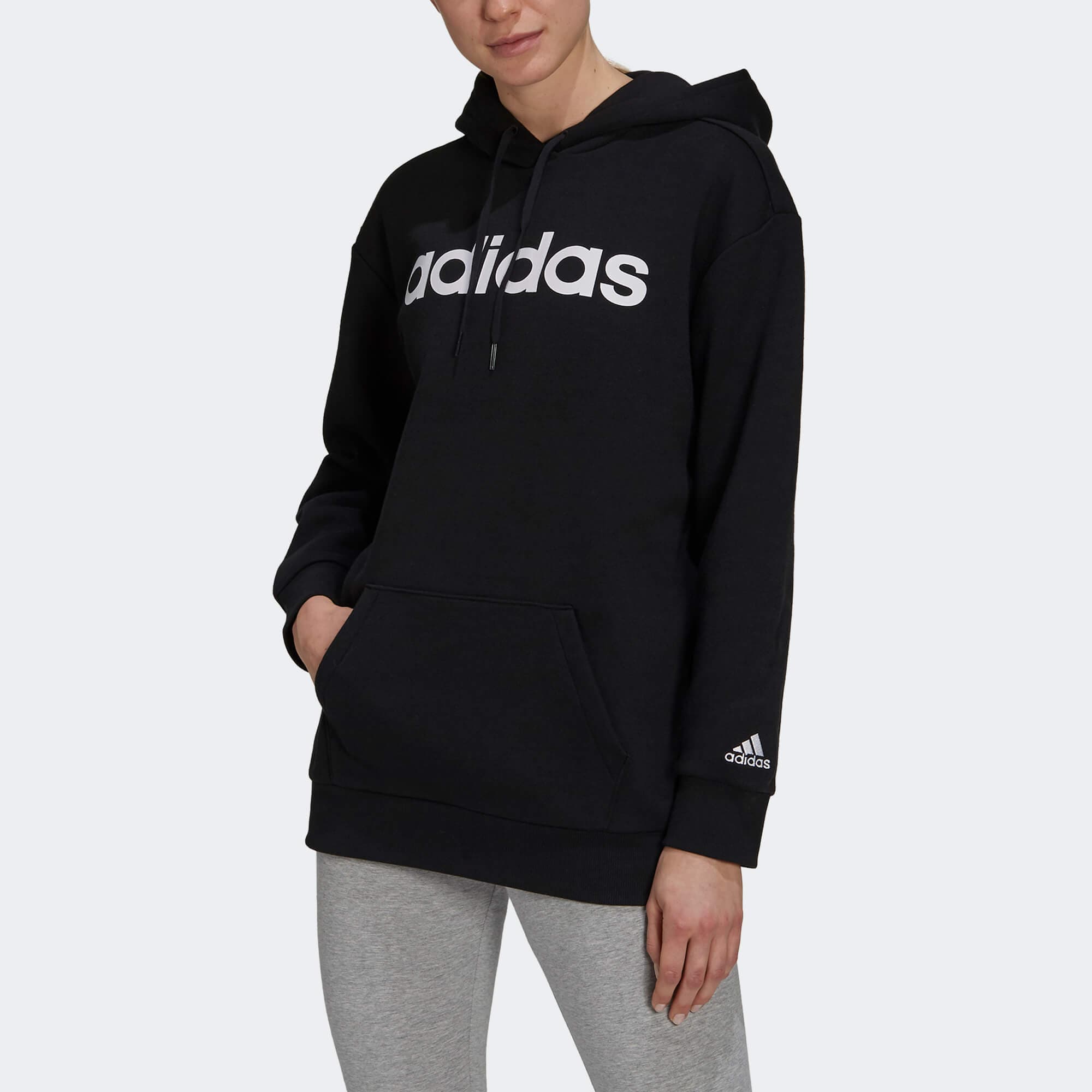 adidas Performance W LIN OV FL HD Dámská mikina US L GS1342 - náhled 3