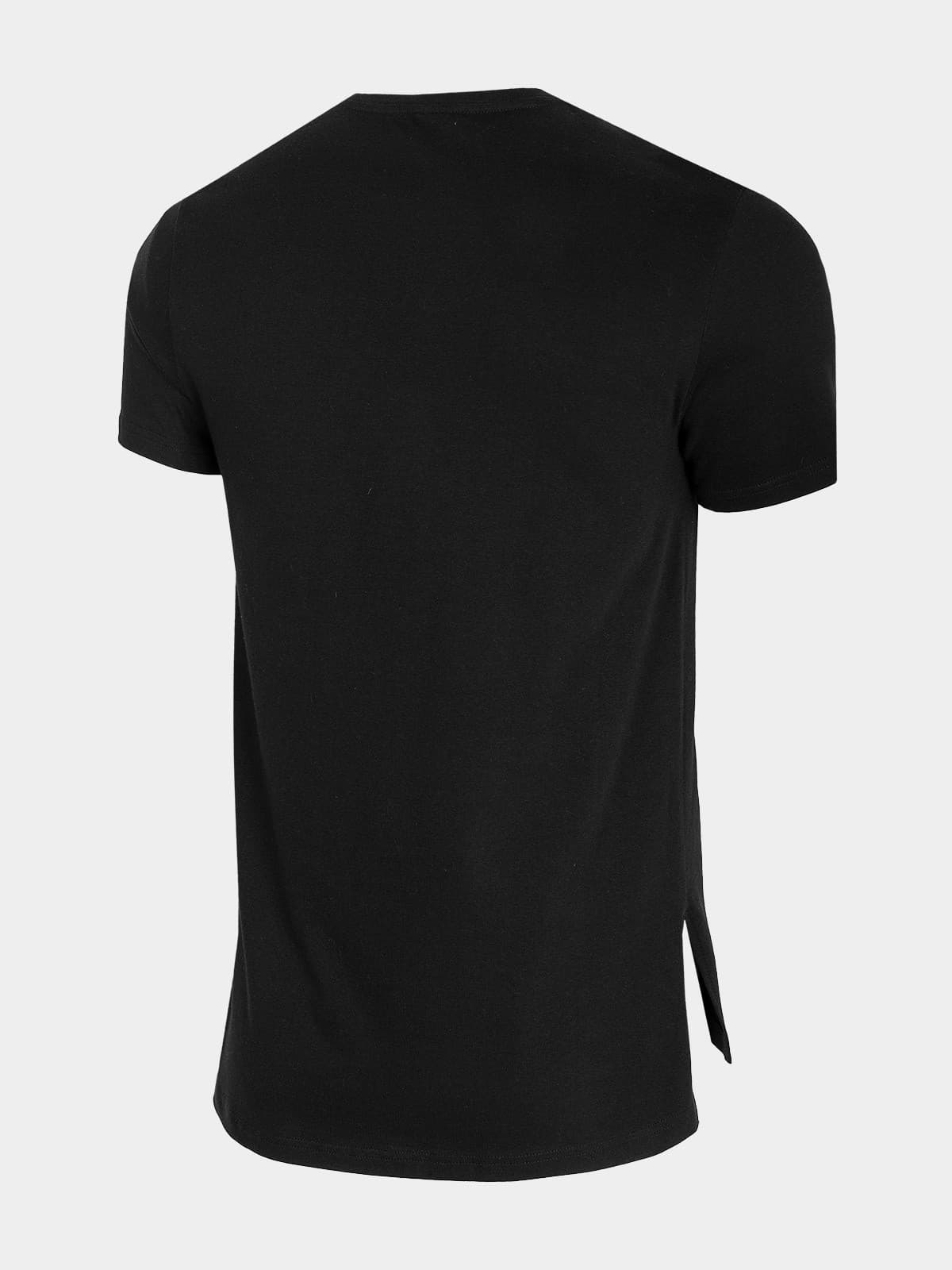 Outhorn HOL21-TSM646 DEEP BLACK Pánské tričko US S HOL21-TSM646 DEEP BLACK - náhled 2