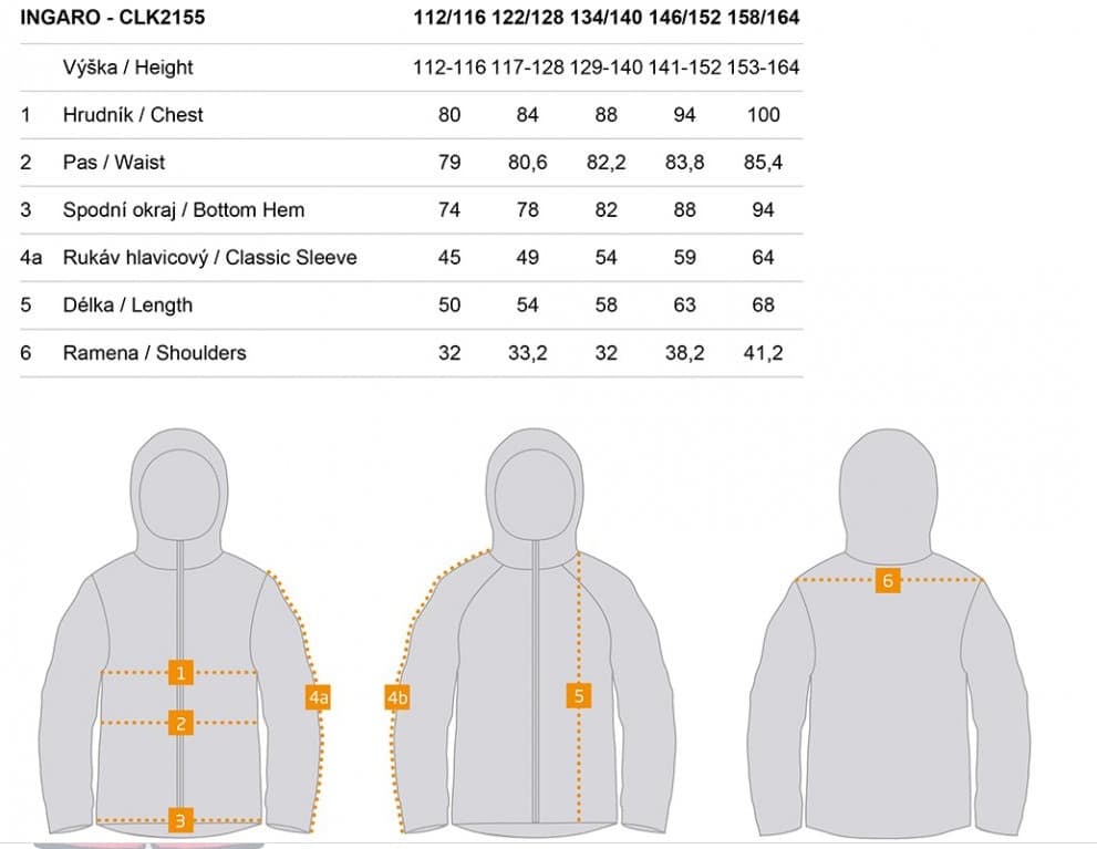 Loap INGARO Dětská zimní bunda EU 112/116 CLK2155-H32HD - náhled 3