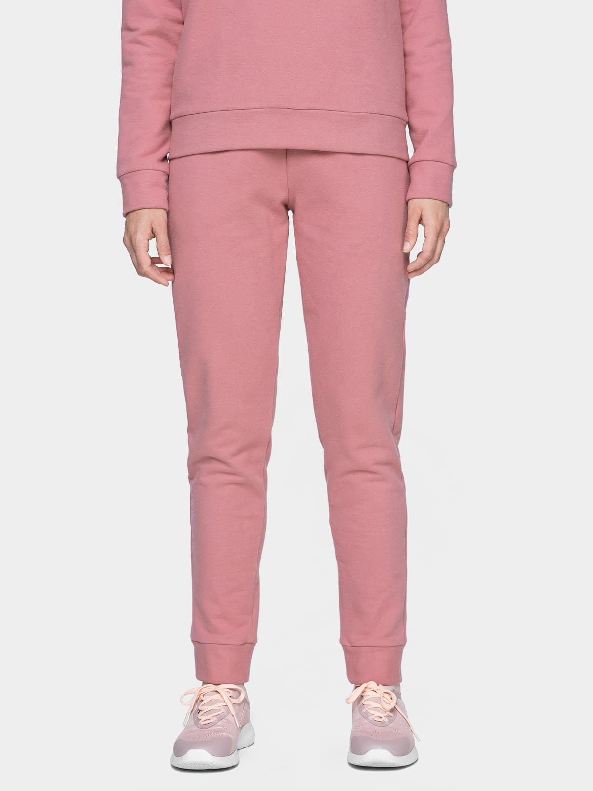 Outhorn HOL21-SPDD601D DARK PINK Dámské tepláky US L HOL21-SPDD601D DARK PINK