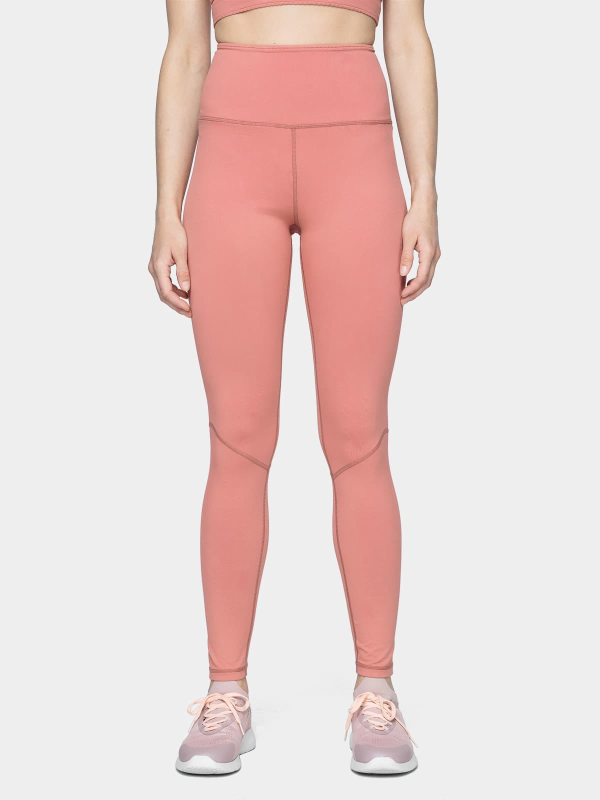 Outhorn HOL21-LEG605 PINK Dámské legíny US L HOL21-LEG605 PINK