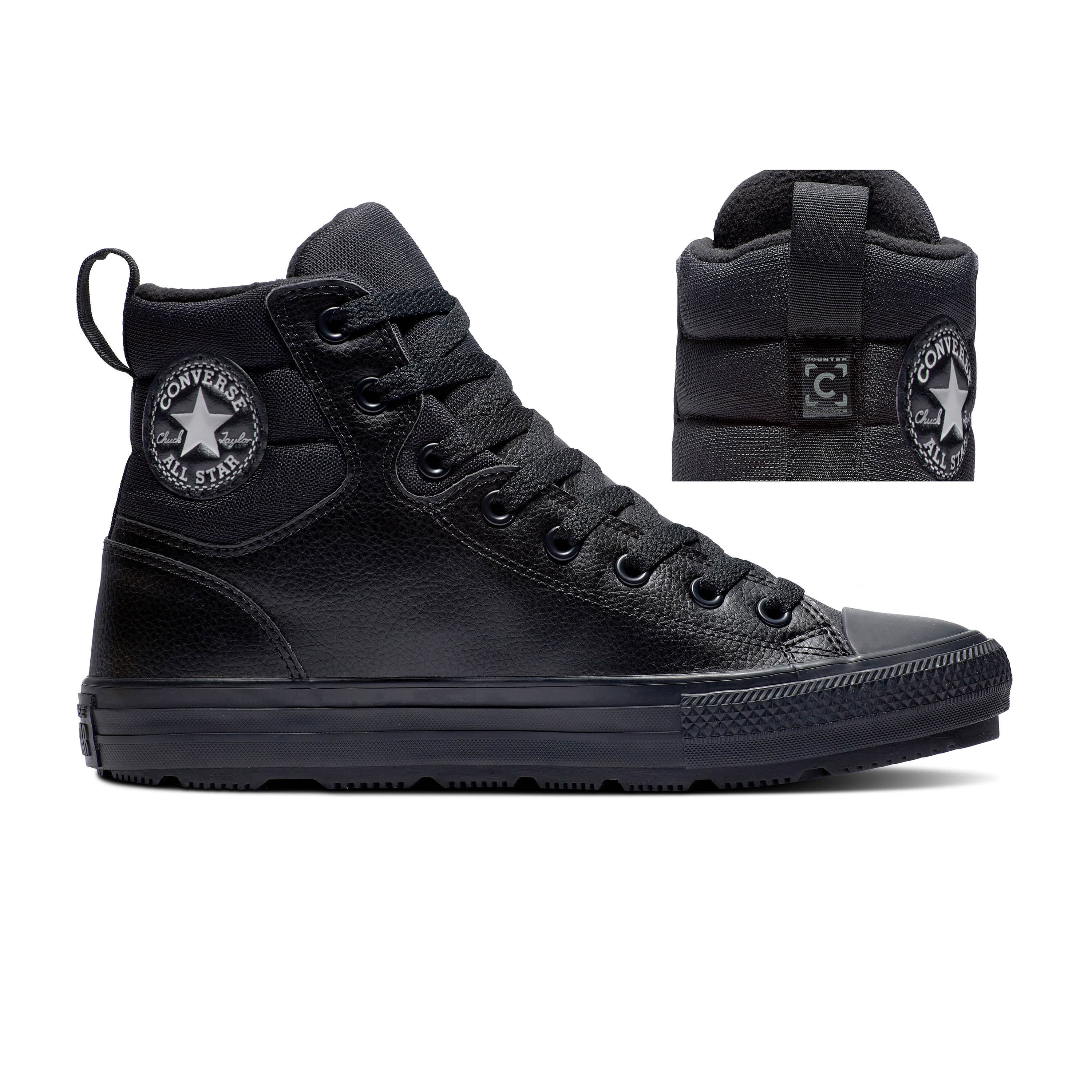 converse CHUCK TAYLOR ALL STAR FAUX LEATHER BERKSHIRE BOOT Boty EU