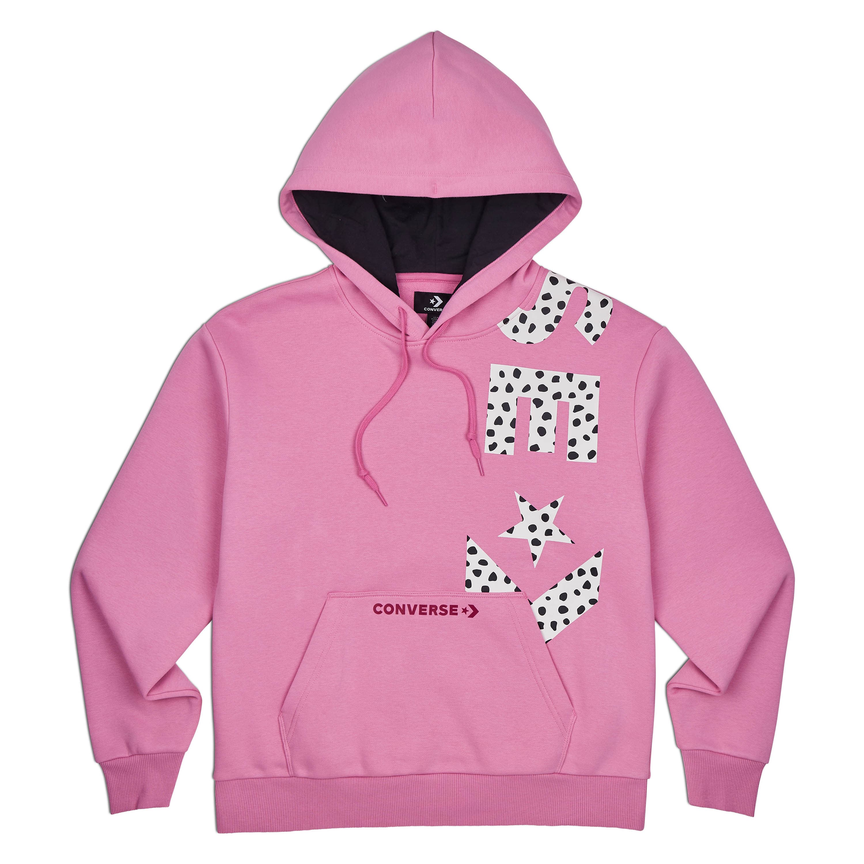 converse HERITAGE ANIMAL PRINT HOODIE Dámská mikina US L 10023078-A01