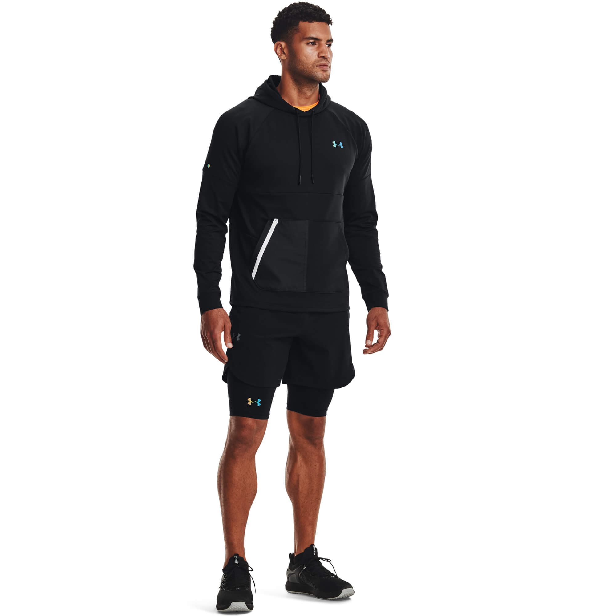 Under Armour UA Rush All Purpose Hoodie Pánská mikina US XXL 1370450-001 - náhled 3