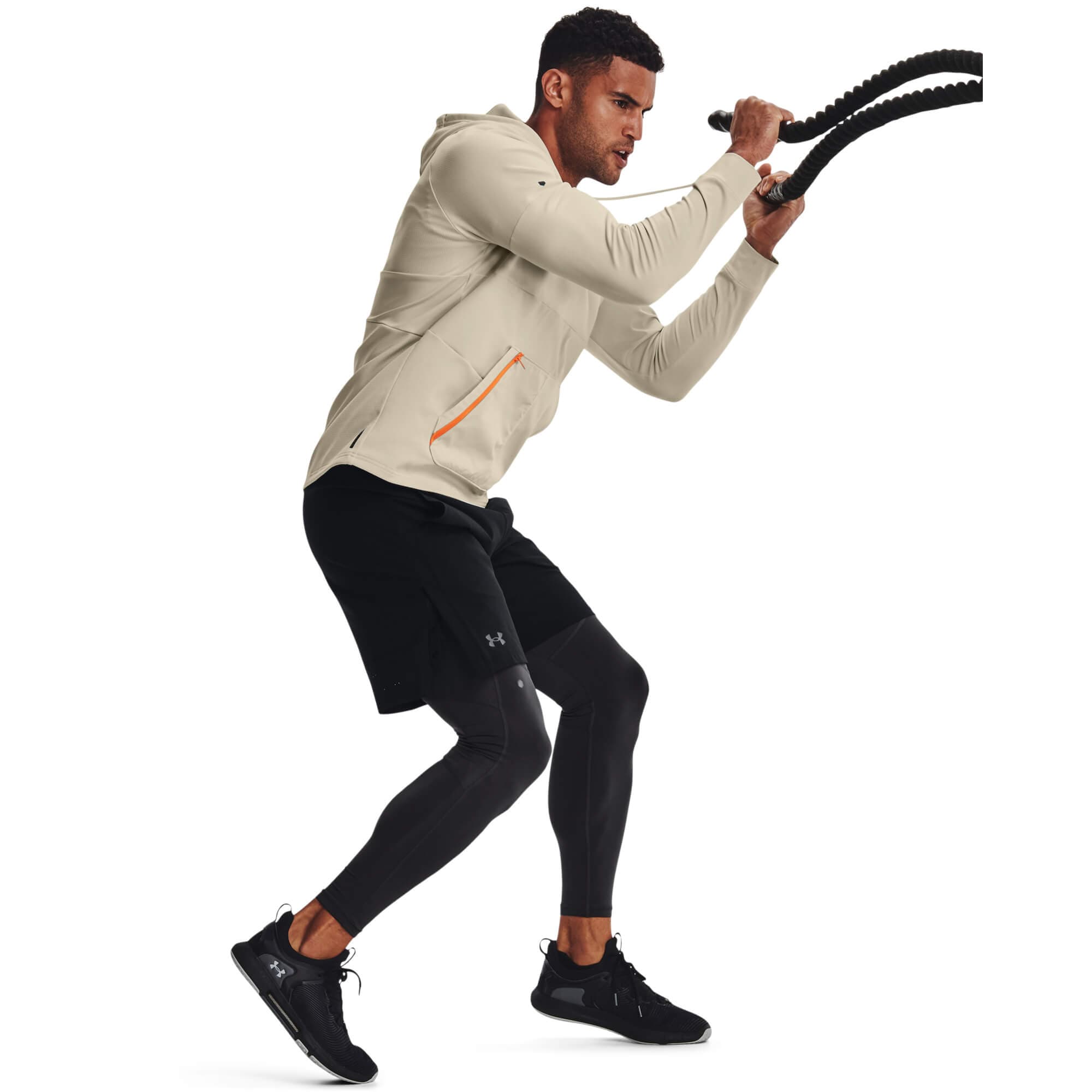 Under Armour UA Rush All Purpose Hoodie Pánská mikina US XXL 1370450-279 - náhled 3