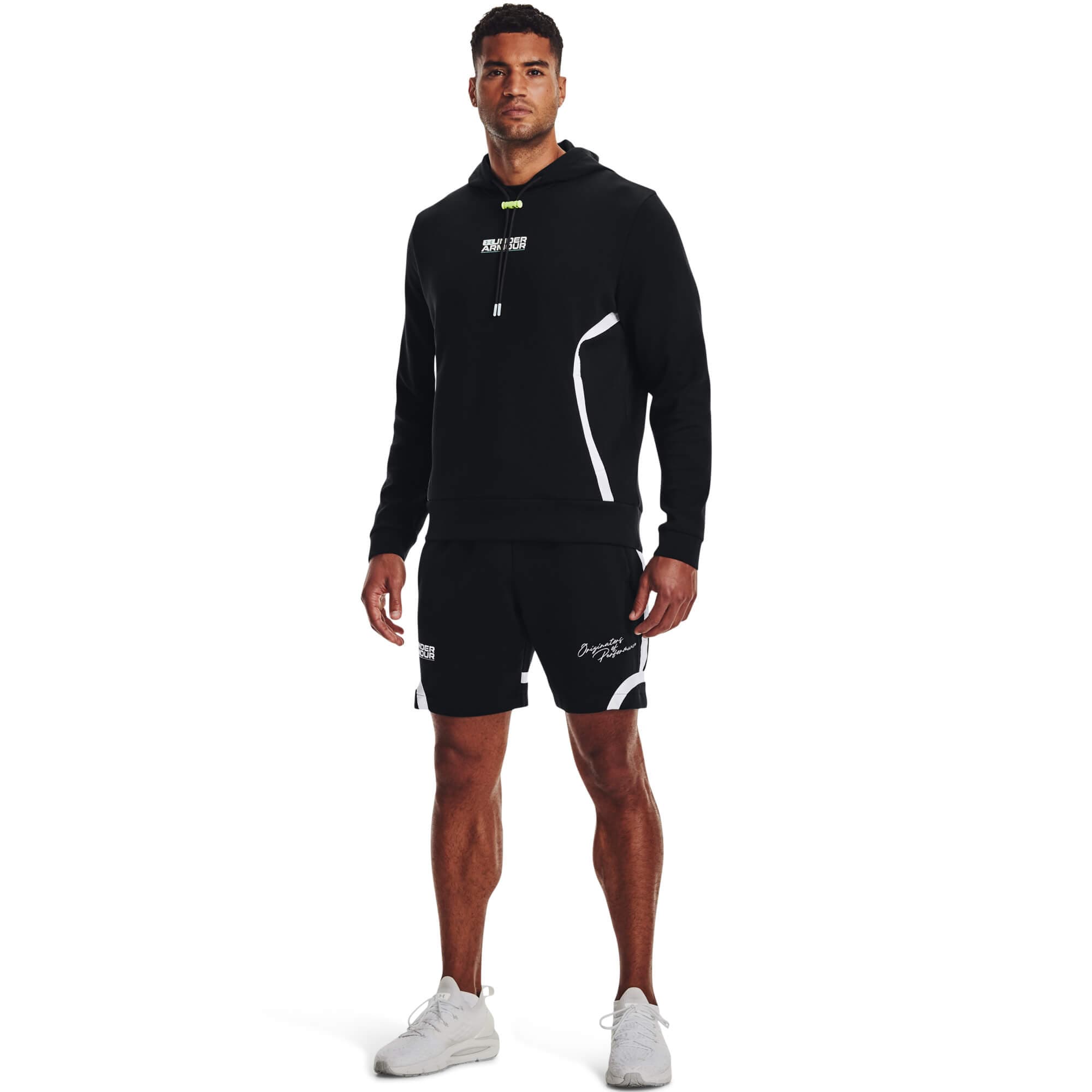 Under Armour UA Summit Knit Hoodie Pánská mikina US S 1370415-001 - náhled 3