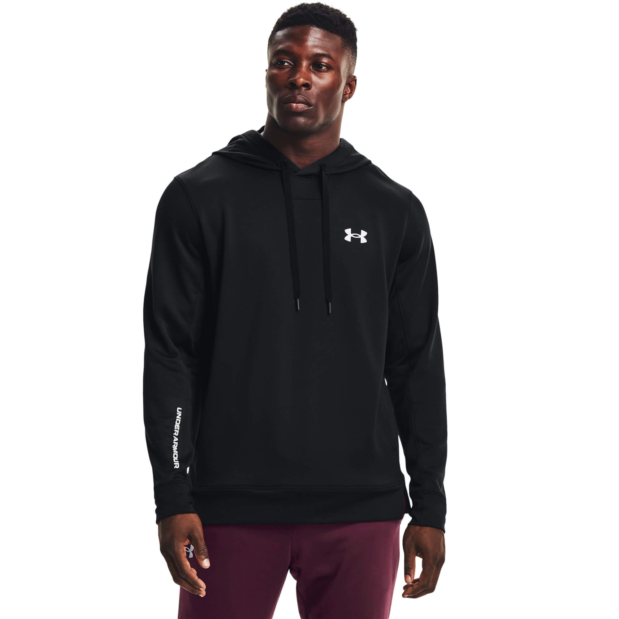 Under Armour UA ARMOUR TERRY HOODIE Pánská mikina US XXL 1366259-001 - náhled 3