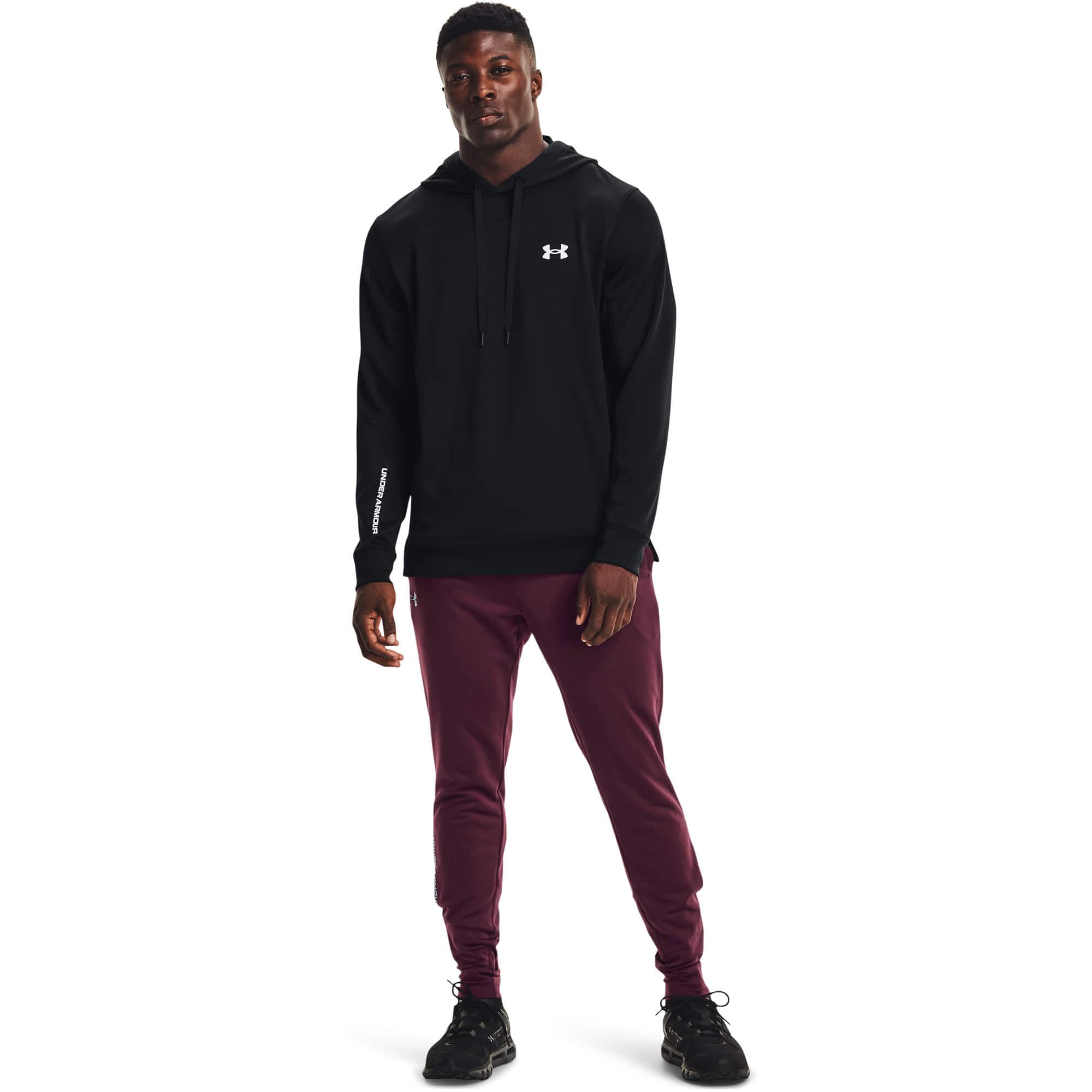 Under Armour UA ARMOUR TERRY HOODIE Pánská mikina US XXL 1366259-001 - náhled 5