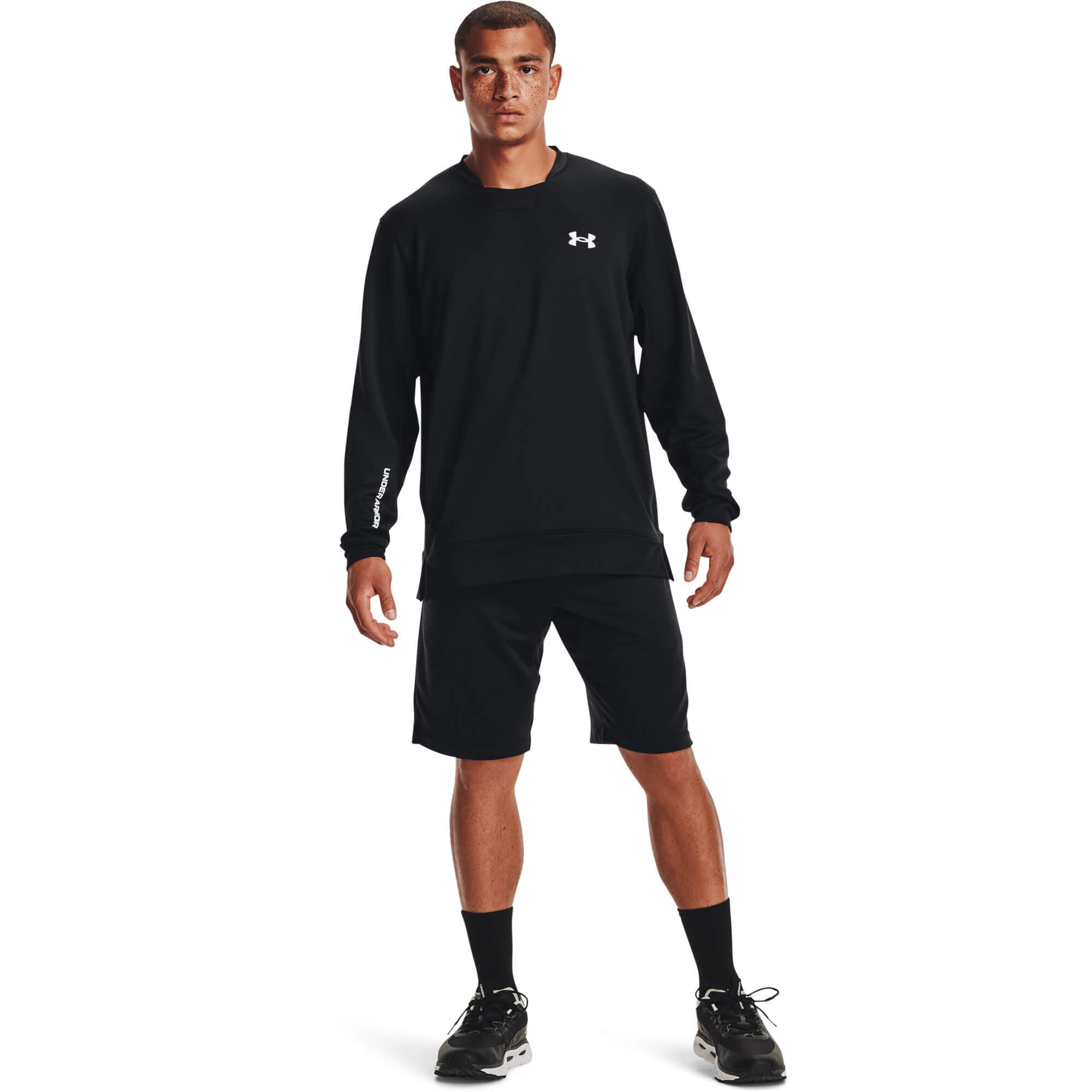 Under Armour UA ARMOUR TERRY SHORT Pánské kraťasy US L 1366266-001 - náhled 3