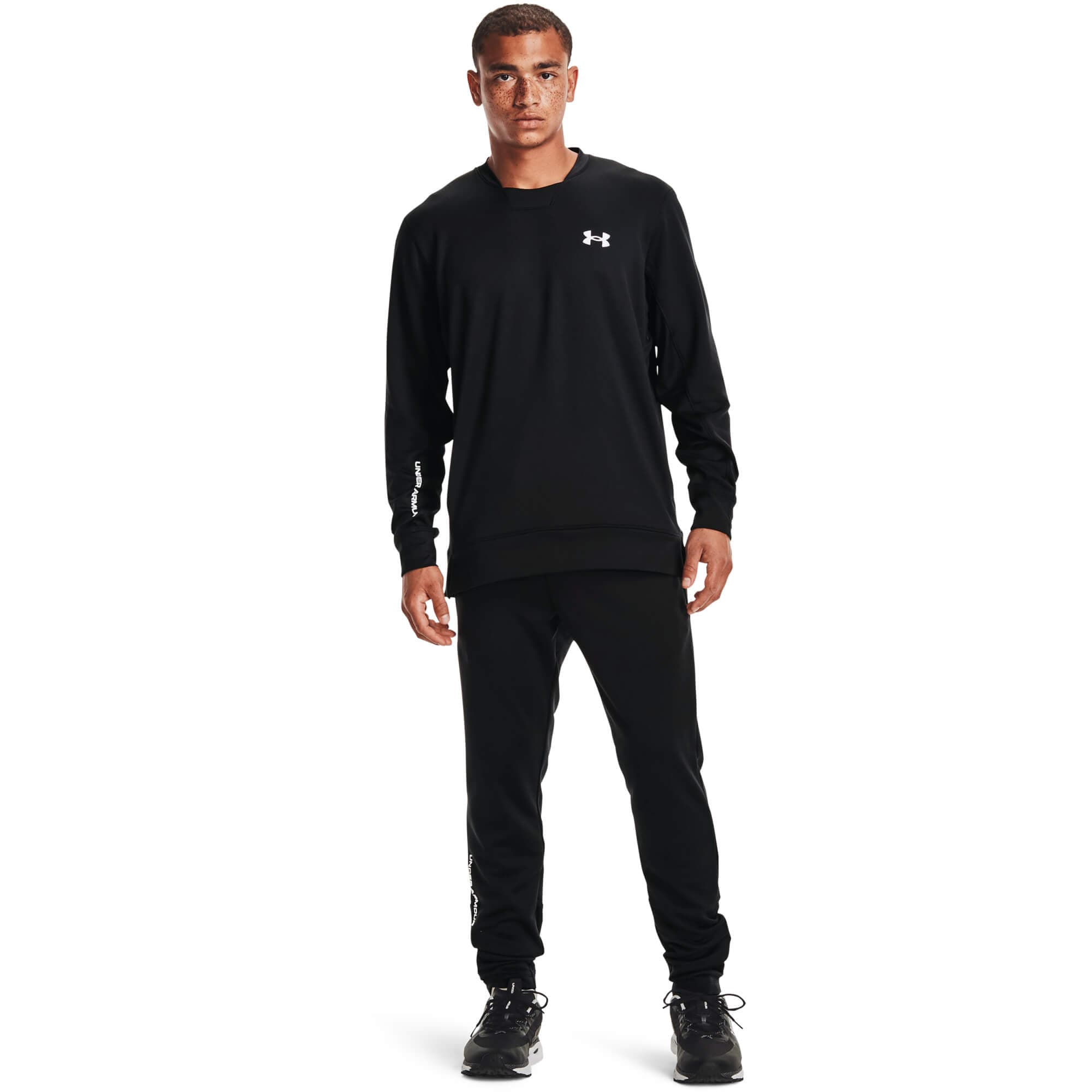 Under Armour UA ARMOUR TERRY PANT Pánské tepláky US M 1366265-001 - náhled 3