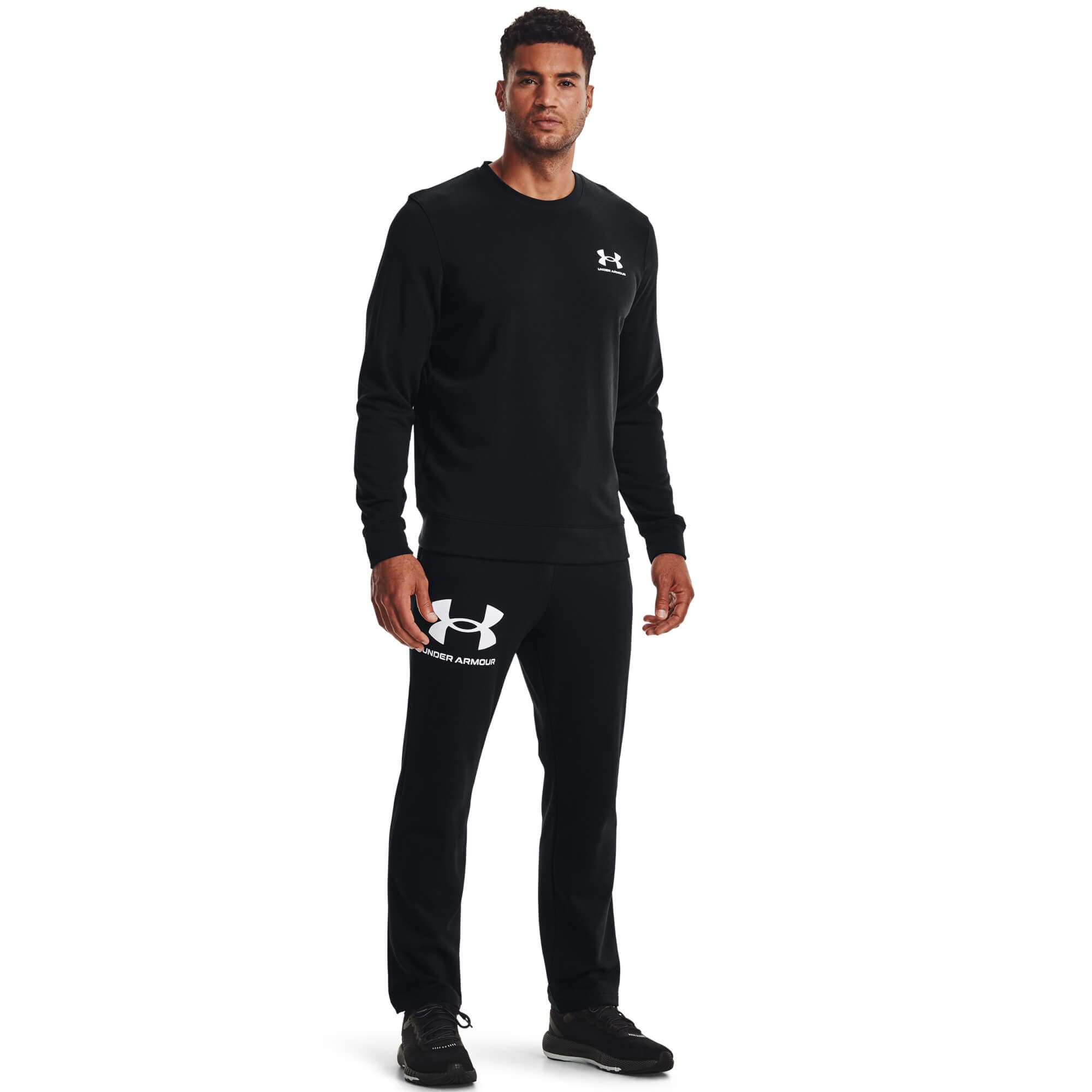 Under Armour UA RIVAL TERRY LC CREW Pánské tričko US 3XL 1370404-001 - náhled 5