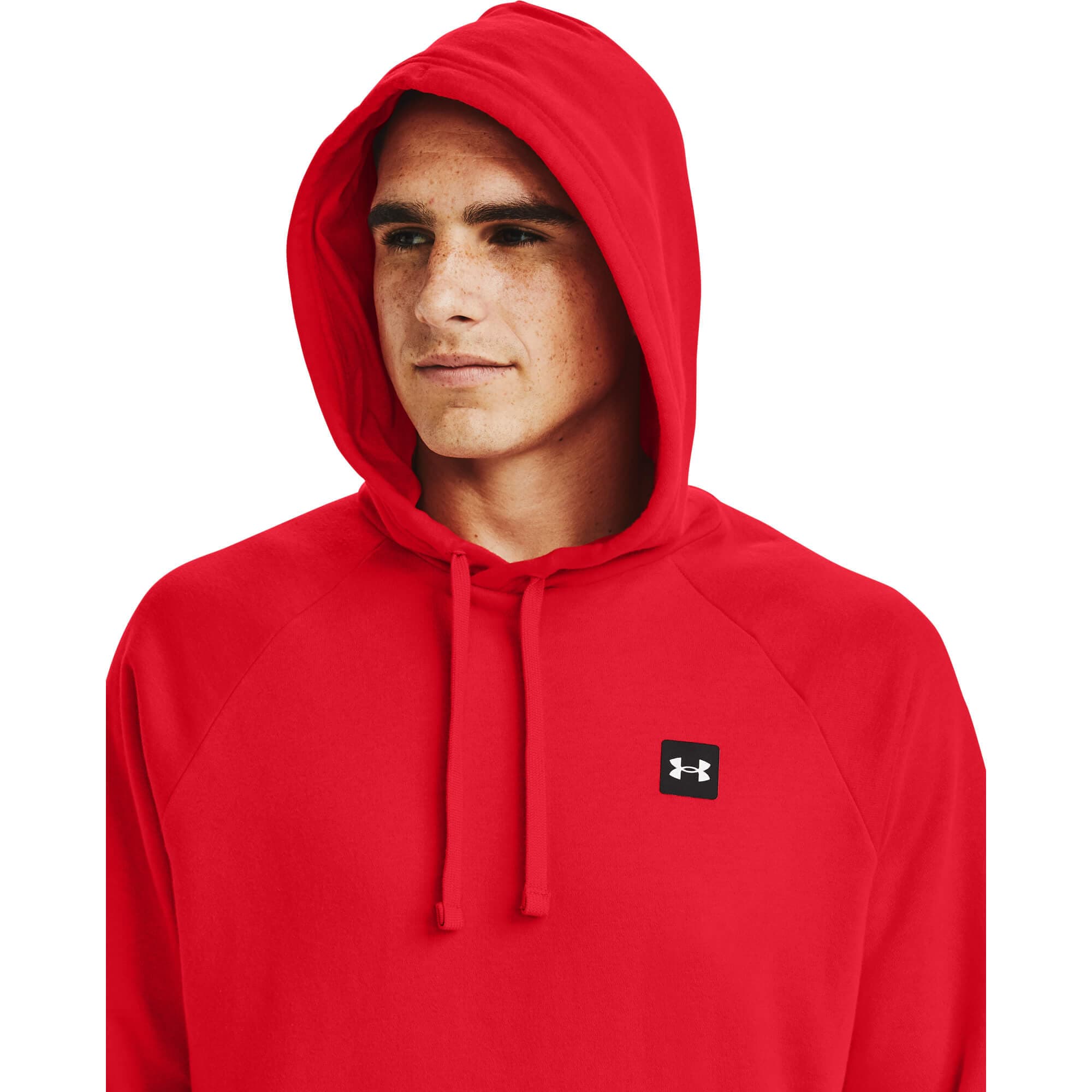 Under Armour UA Rival Fleece Hoodie Pánská mikina US M 1357092-600 - náhled 4