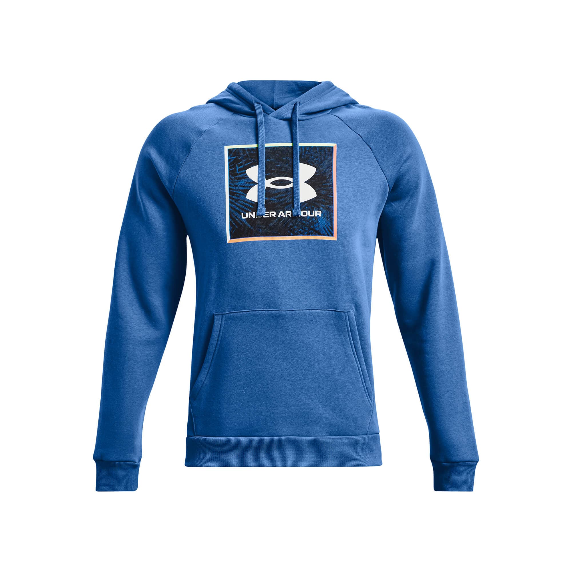 Under Armour UA Rival Flc Graphic Hoodie Pánská mikina US L 1370349-474 - náhled 5