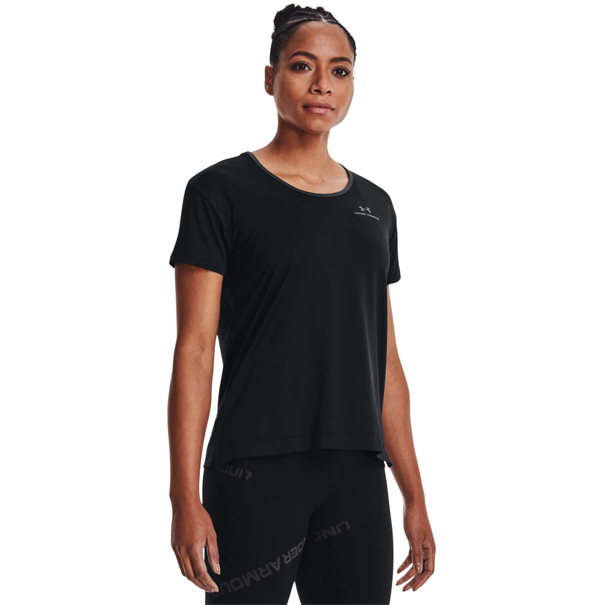 Under Armour UA Rush Energy Novelty SS Dámské tričko US M 1365735-002 - náhled 3