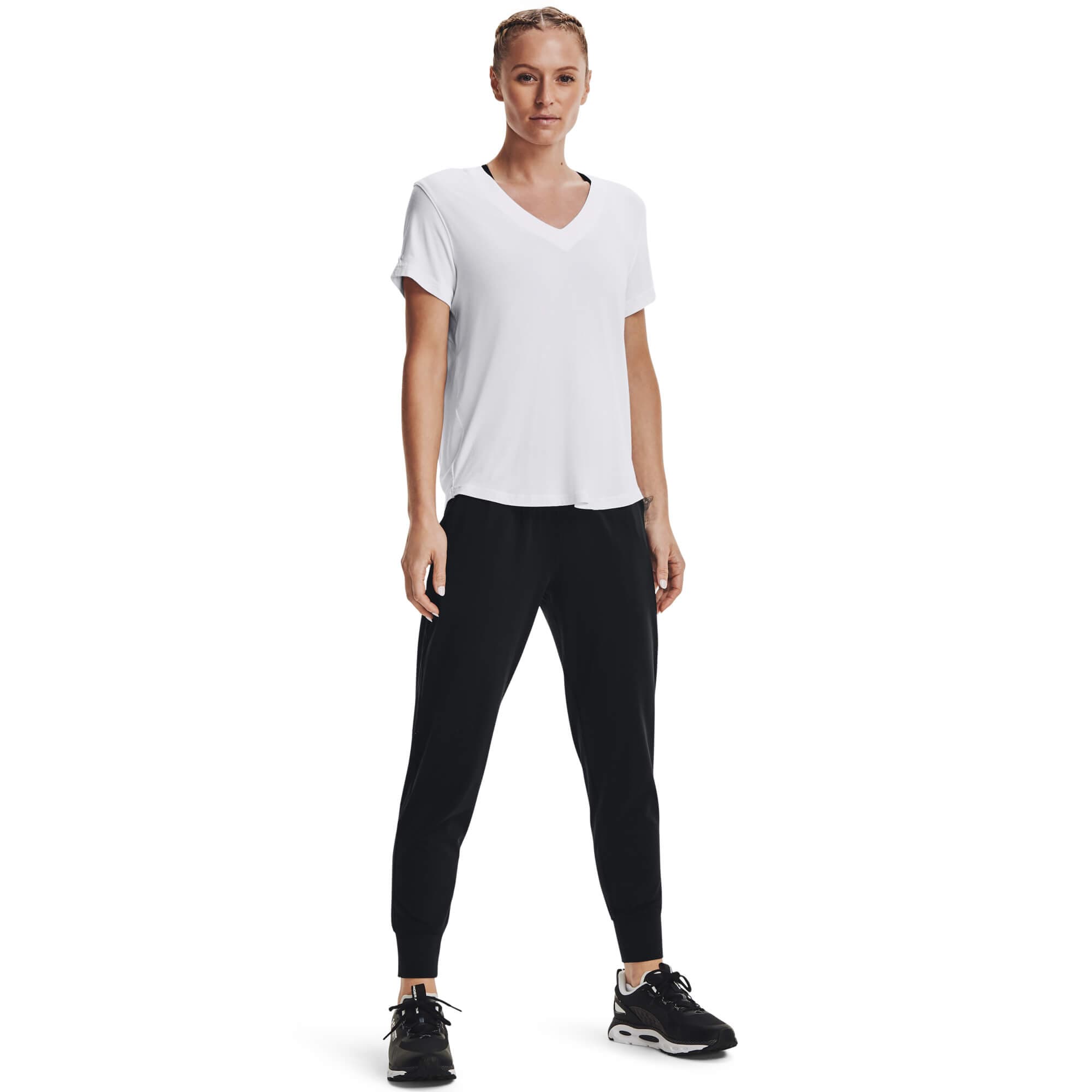 Under Armour Meridian Jogger Dámské tepláky US L 1371021-001 - náhled 5
