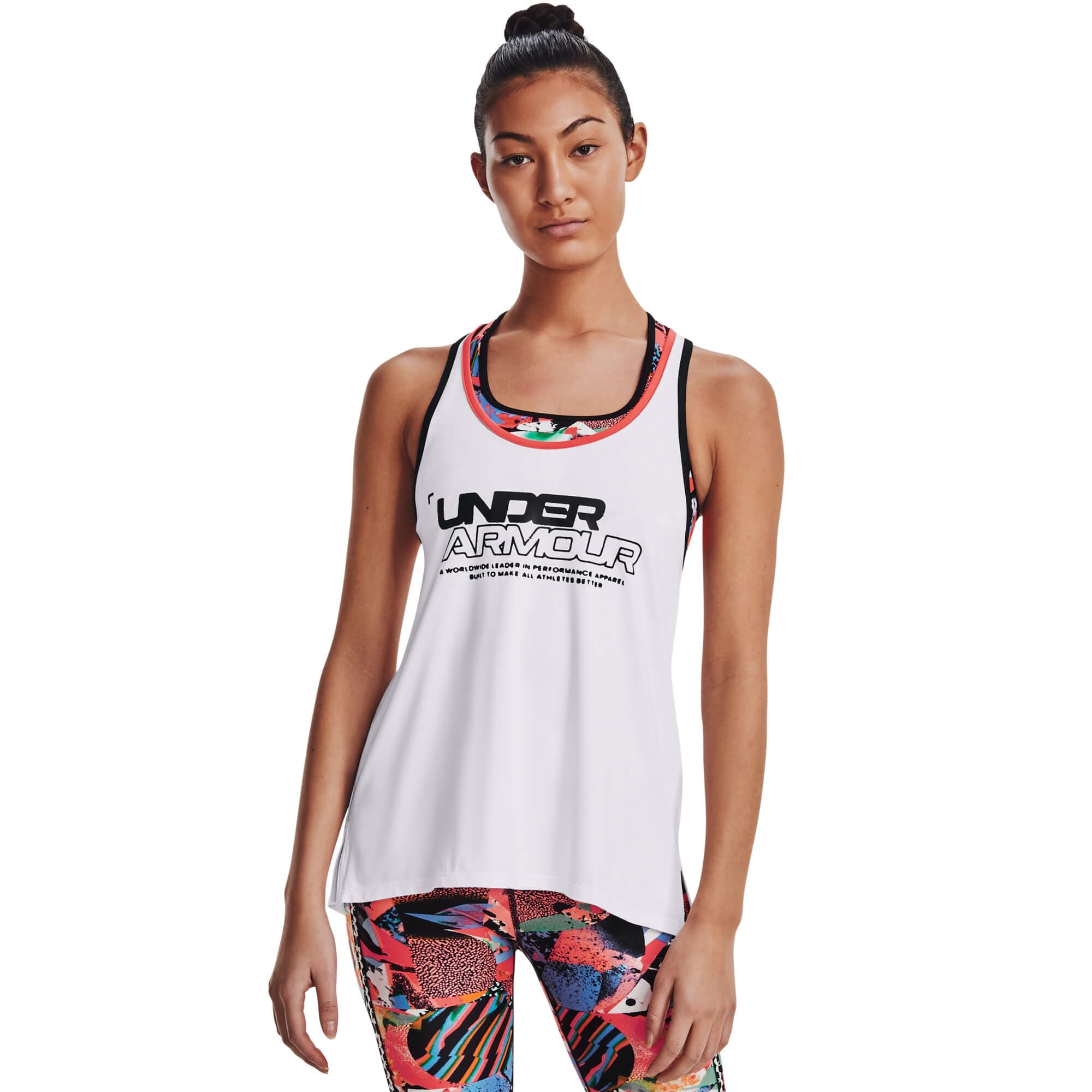 Under Armour Knockout Tank CB Graphic Dámské tílko US XS 1369950-100 - náhled 1