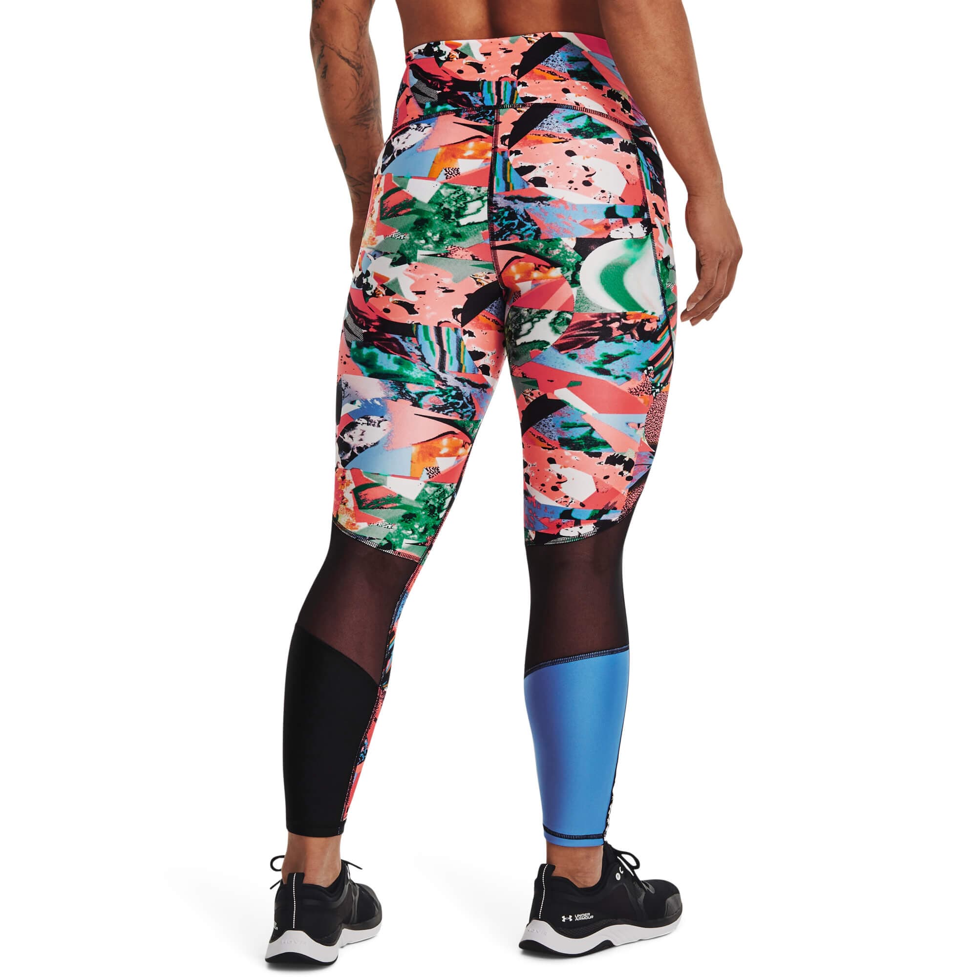 Under Armour HG Armour PF AOP Ankle Leg Dámské legíny US L 1369946-628 - náhled 2