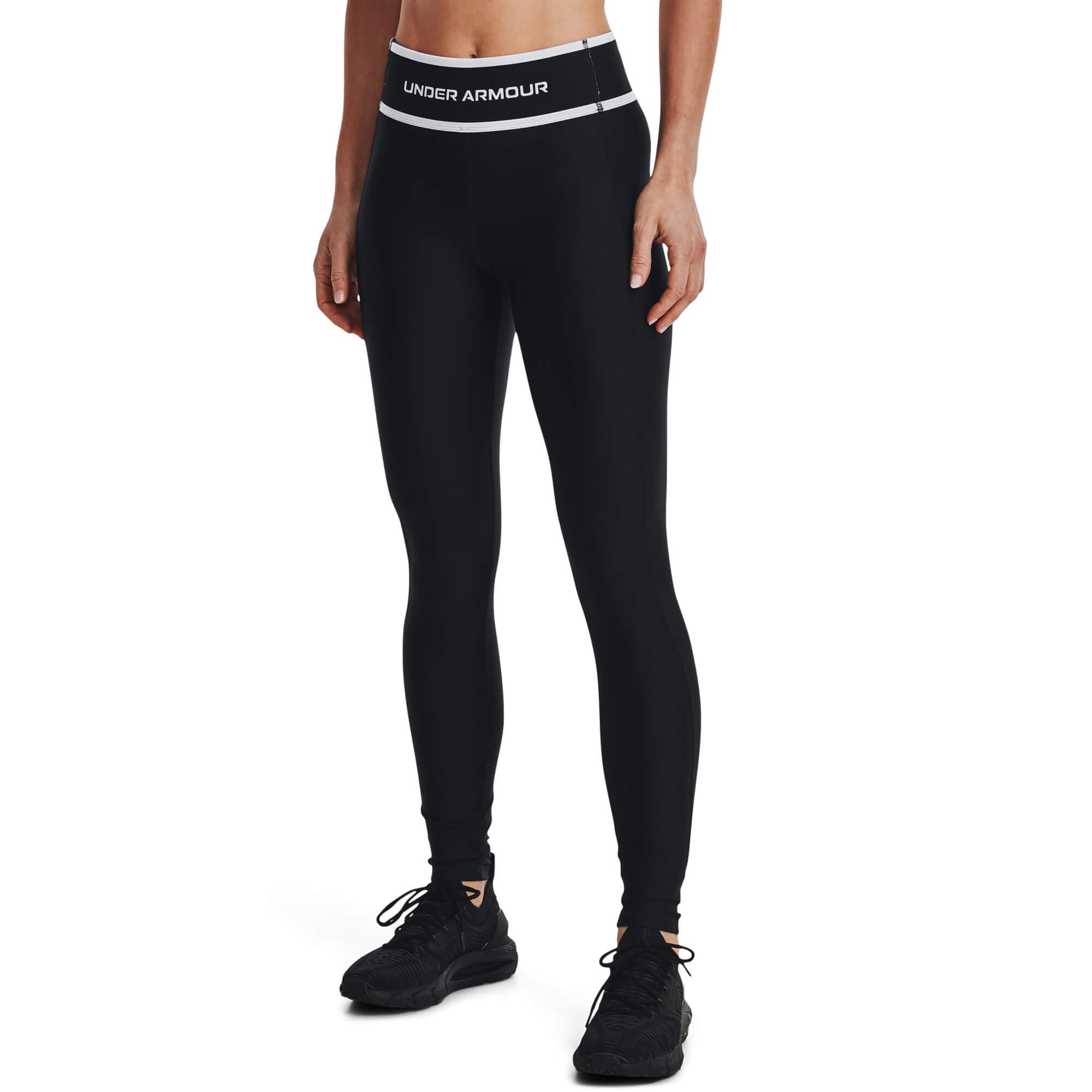 Under Armour HG Armour Branded WB Legging Dámské legíny US XS 1369898-001 - náhled 1