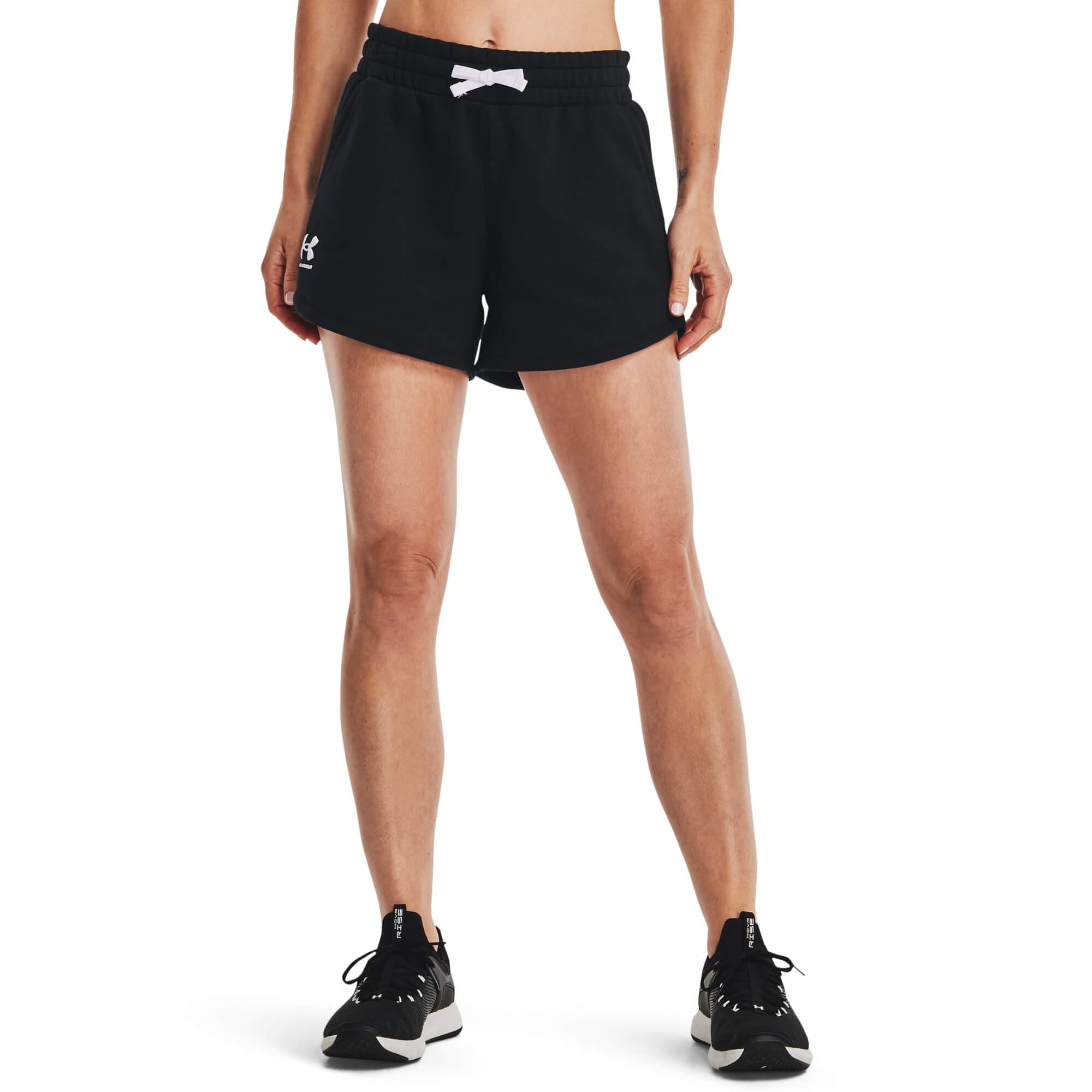 Under Armour Rival Fleece Short Dámské kraťasy US M 1369858-001 - náhled 3