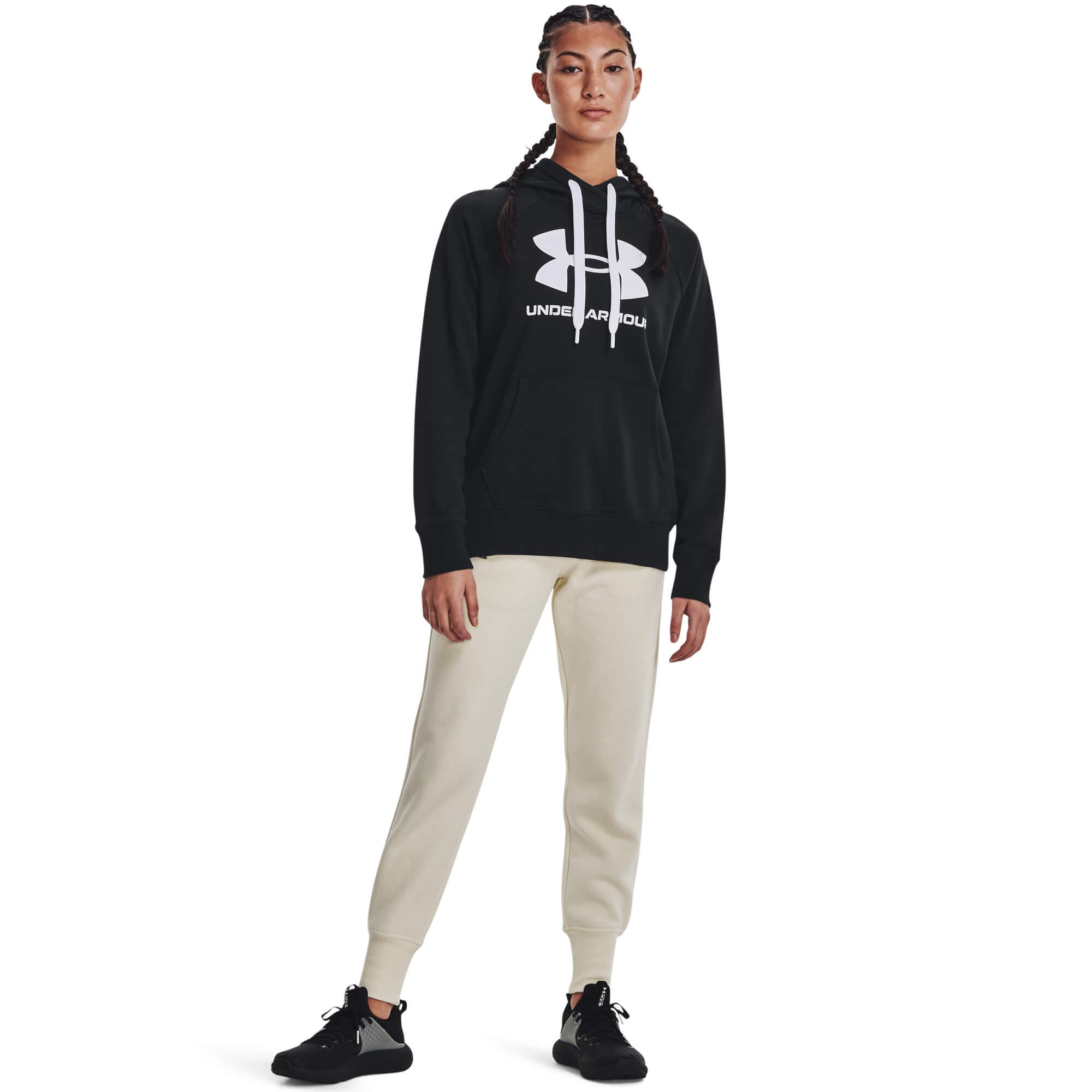 Under Armour Rival Fleece Joggers Dámské tepláky US XL 1356416-279 - náhled 3