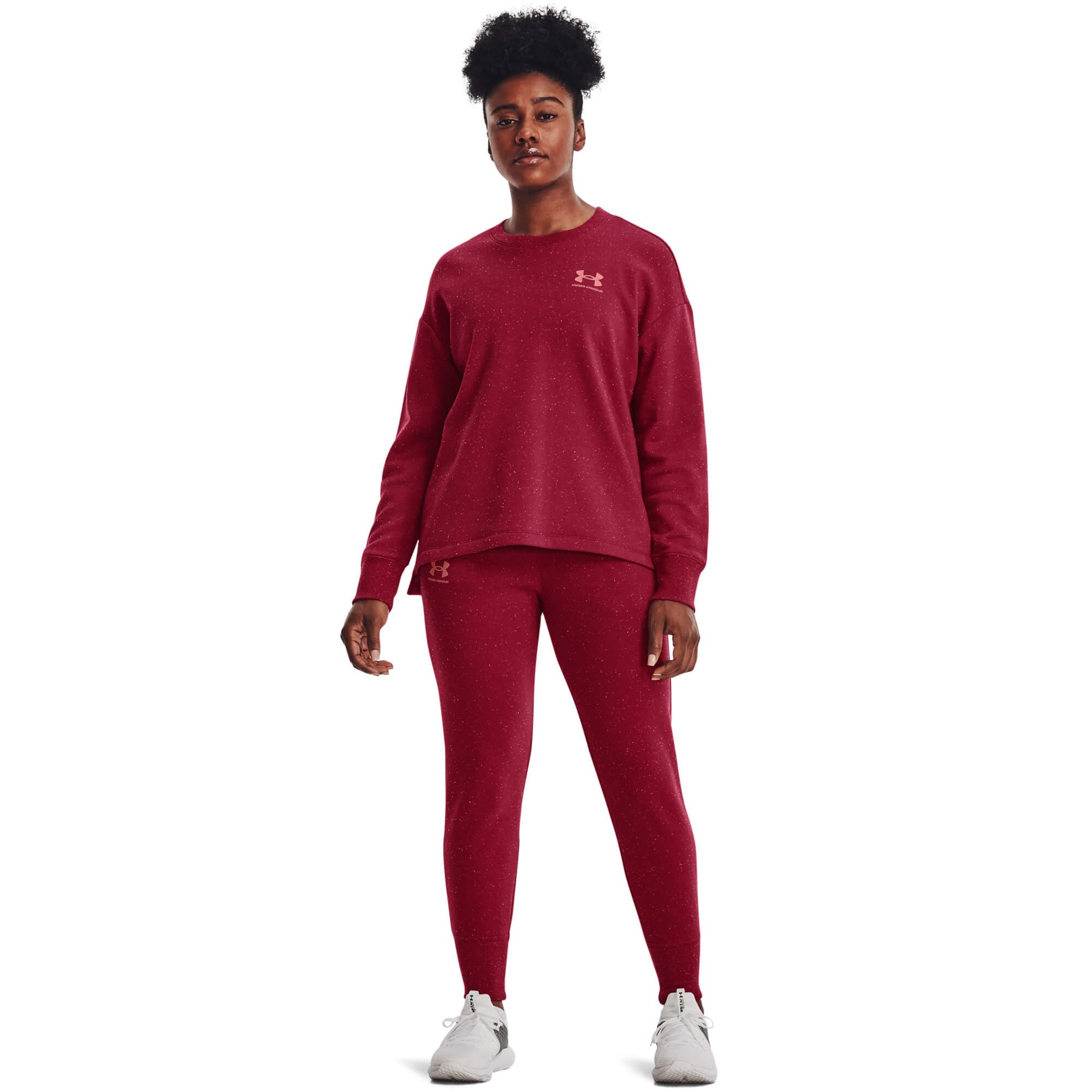 Under Armour Rival Fleece Joggers Dámské tepláky US L 1356416-664 - náhled 3