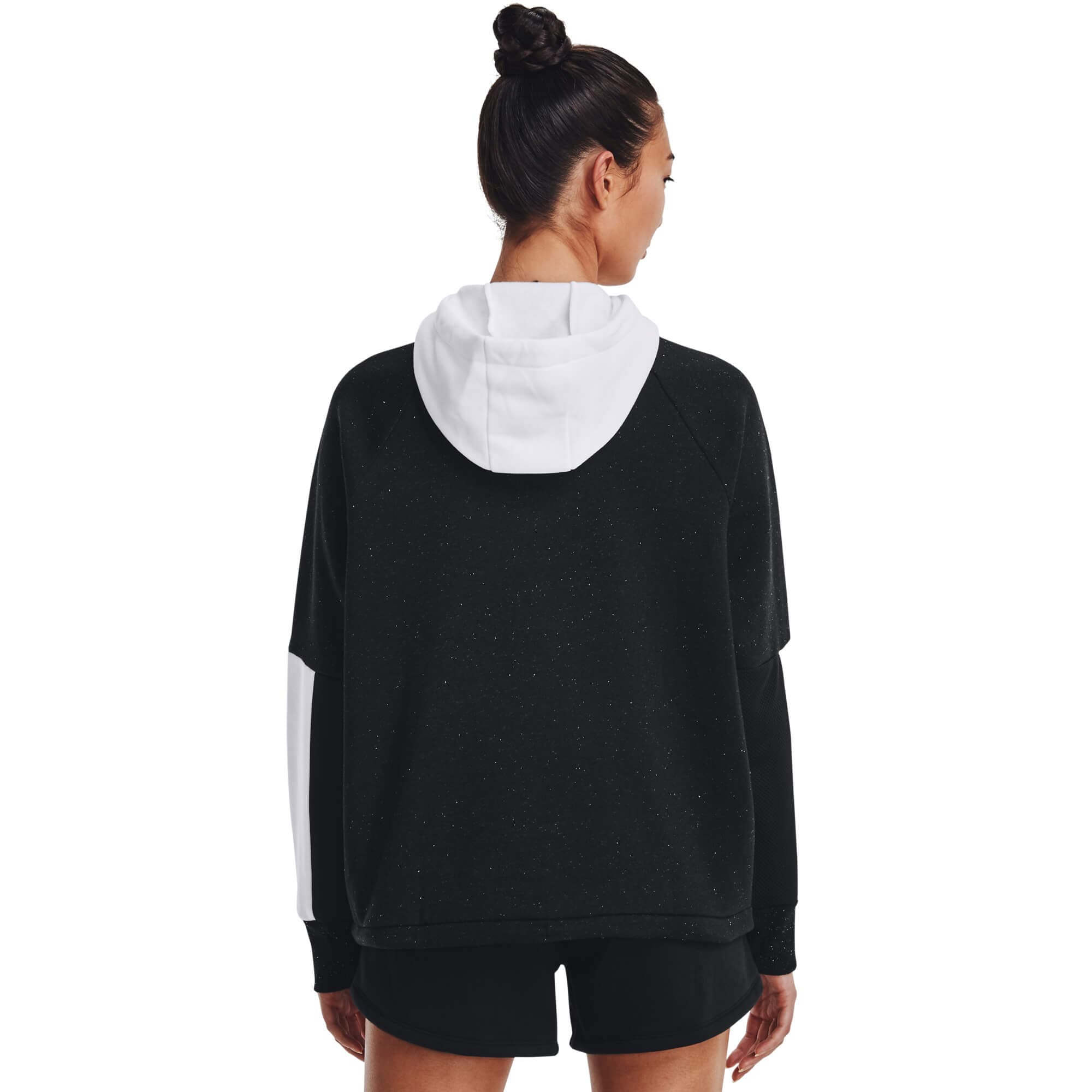 Under Armour Rival + Fleece Hoodie Dámská mikina US S 1369851-001 - náhled 2