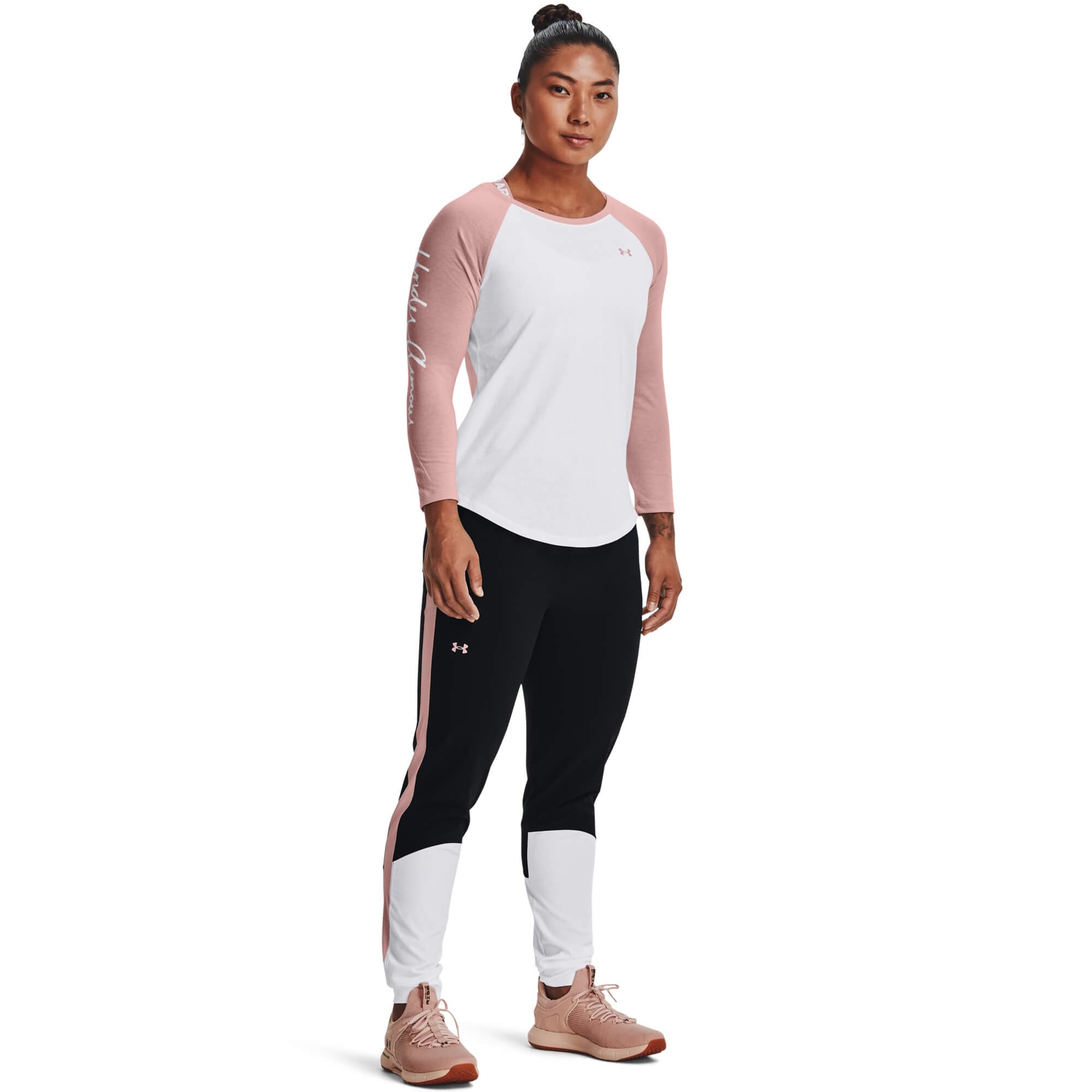 Under Armour Armour Sport CB Woven Pant Dámské tepláky US XS 1369893-001 - náhled 3