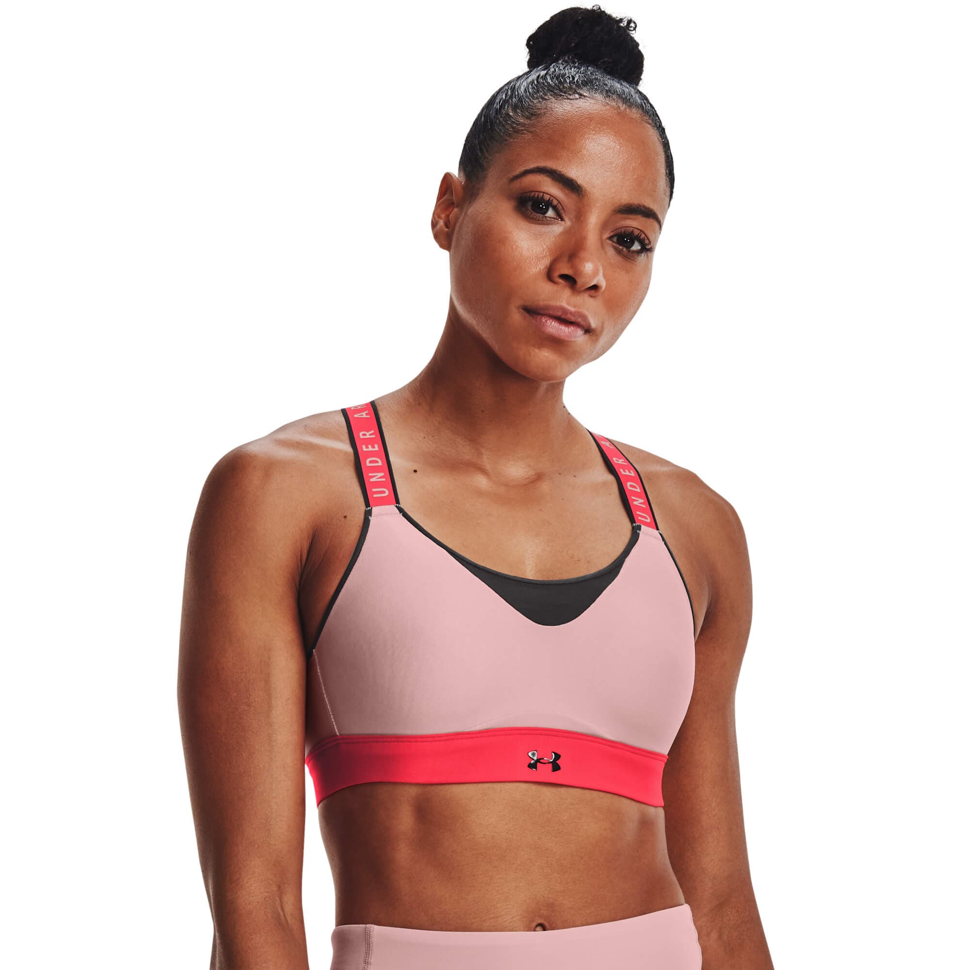 Under Armour UA Infinity High Bra Blockd Sportovní podprsenka US S 1370061-676 - náhled 4