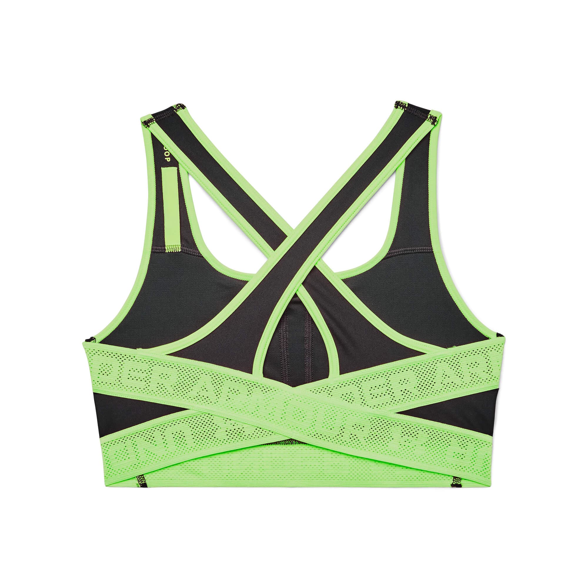 Under Armour UA Crossback Mid Solid NE Sportovní podprsenka US L 1371372-010 - náhled 2