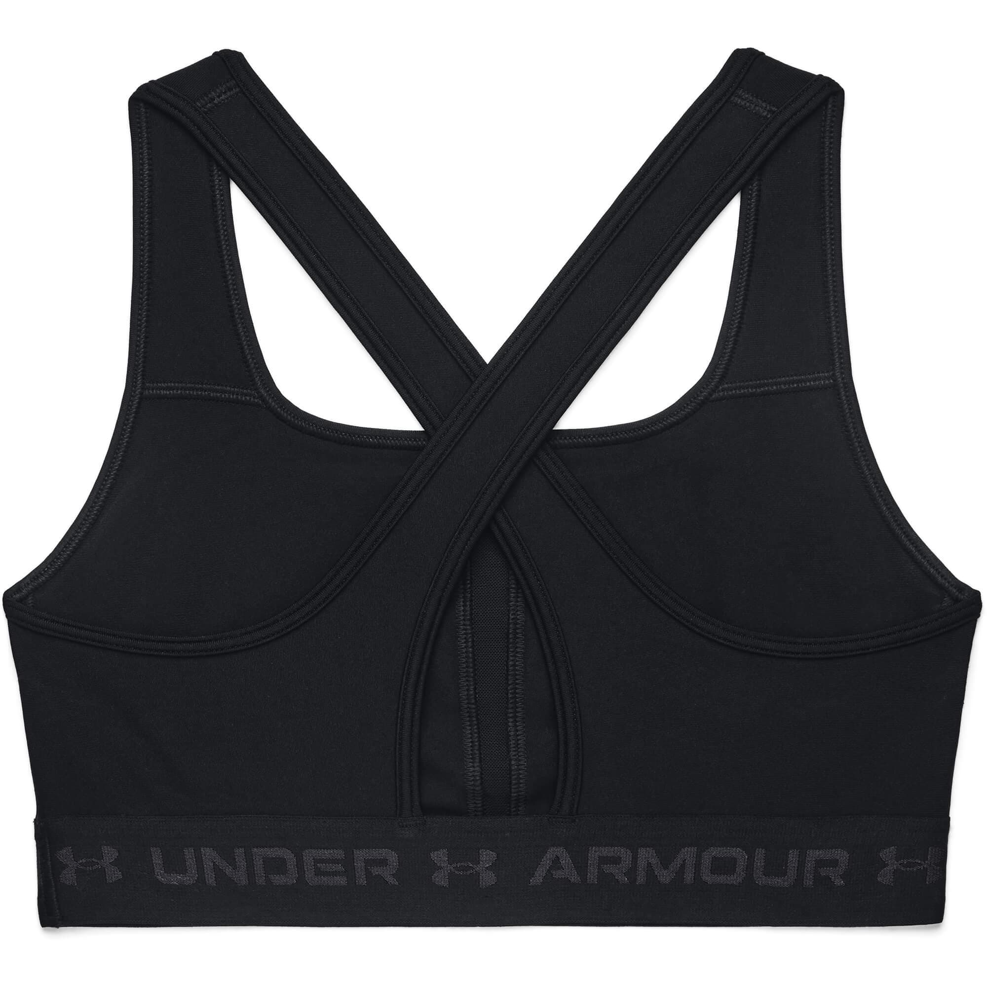 Under Armour UA Crossback Mid Bra Sportovní podprsenka US L 1361034-001 - náhled 2