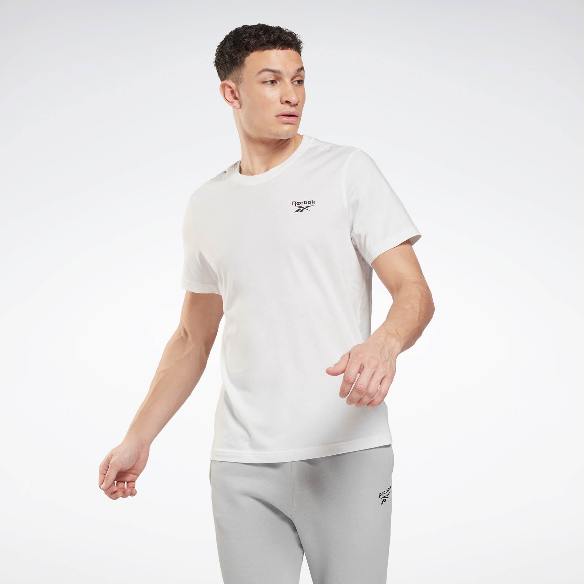 Reebok RI Left Chest Logo Tee Pánské tričko US S HG4443 - náhled 1