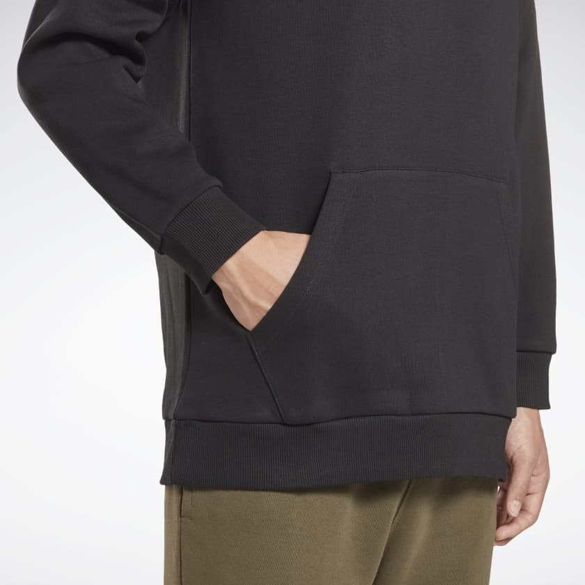 Reebok RI Left Chest Logo Hood Pánská mikina US S HG4448 - náhled 5