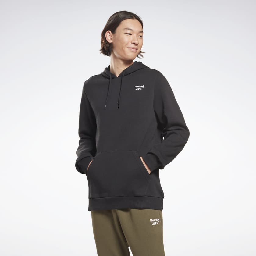 Reebok RI Left Chest Logo Hood Pánská mikina US S HG4448 - náhled 2