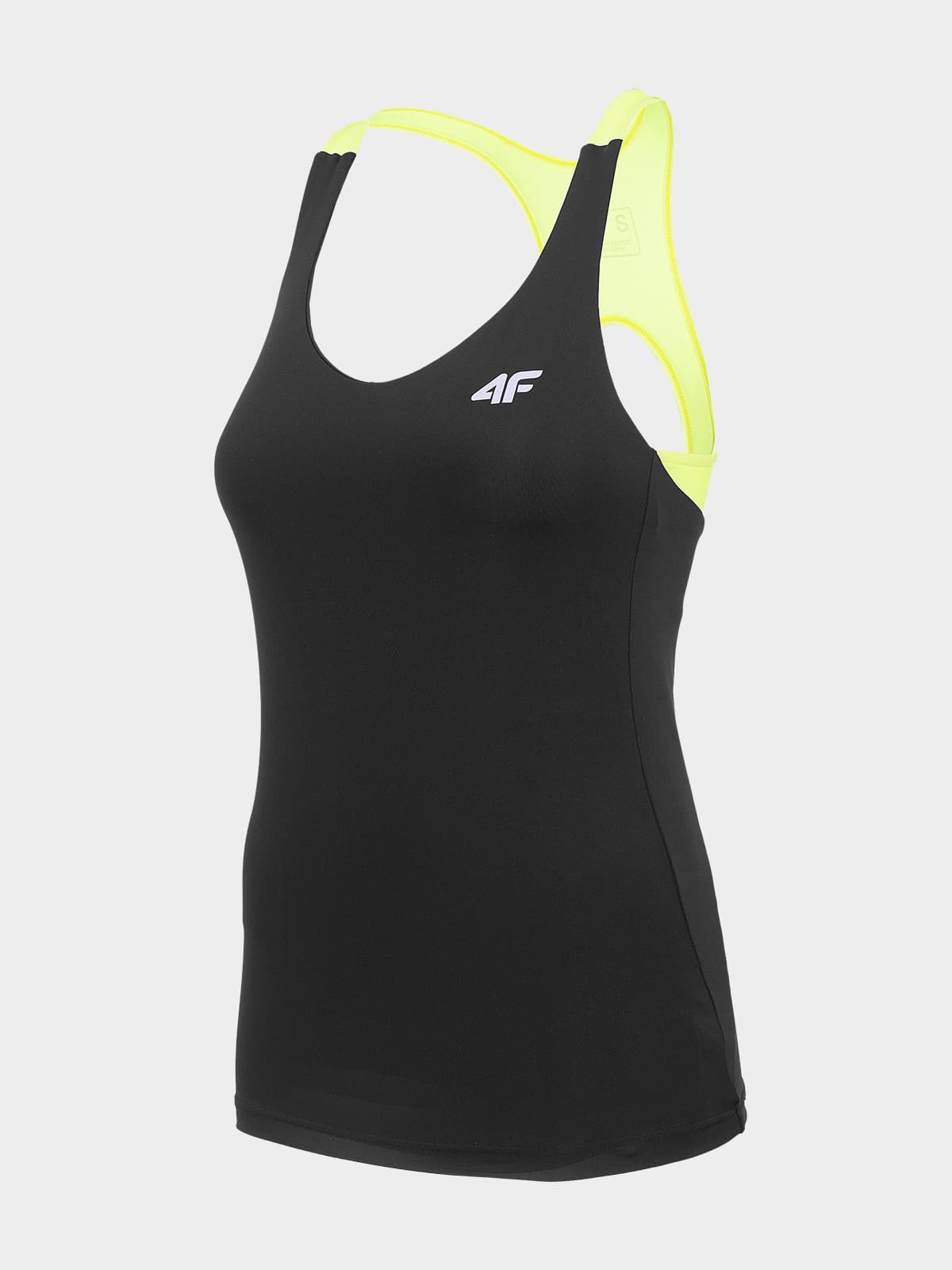 4F H4L22-TSDF018 DEEP BLACK Dámské tílko US L H4L22-TSDF018 DEEP BLACK - náhled 1