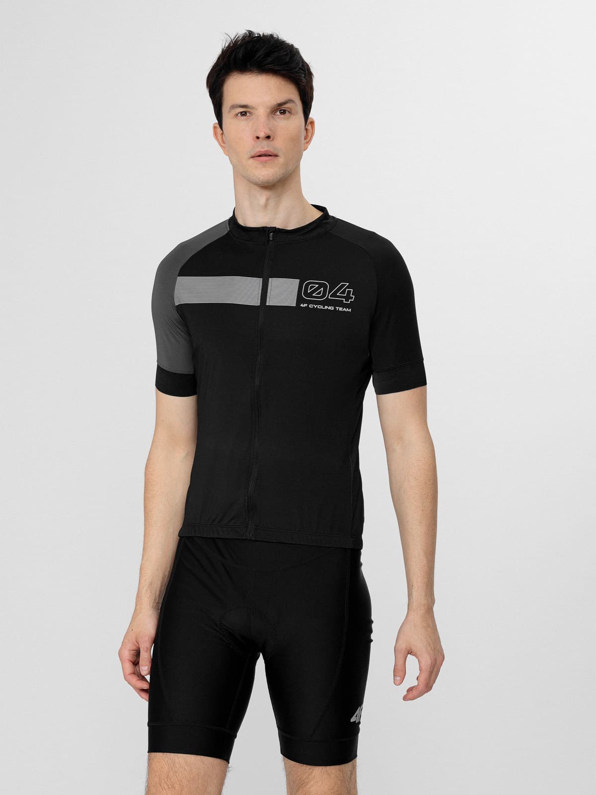 4F H4L22-RKM002 DEEP BLACK Cyklistický dres US L H4L22-RKM002 DEEP BLACK - náhled 1