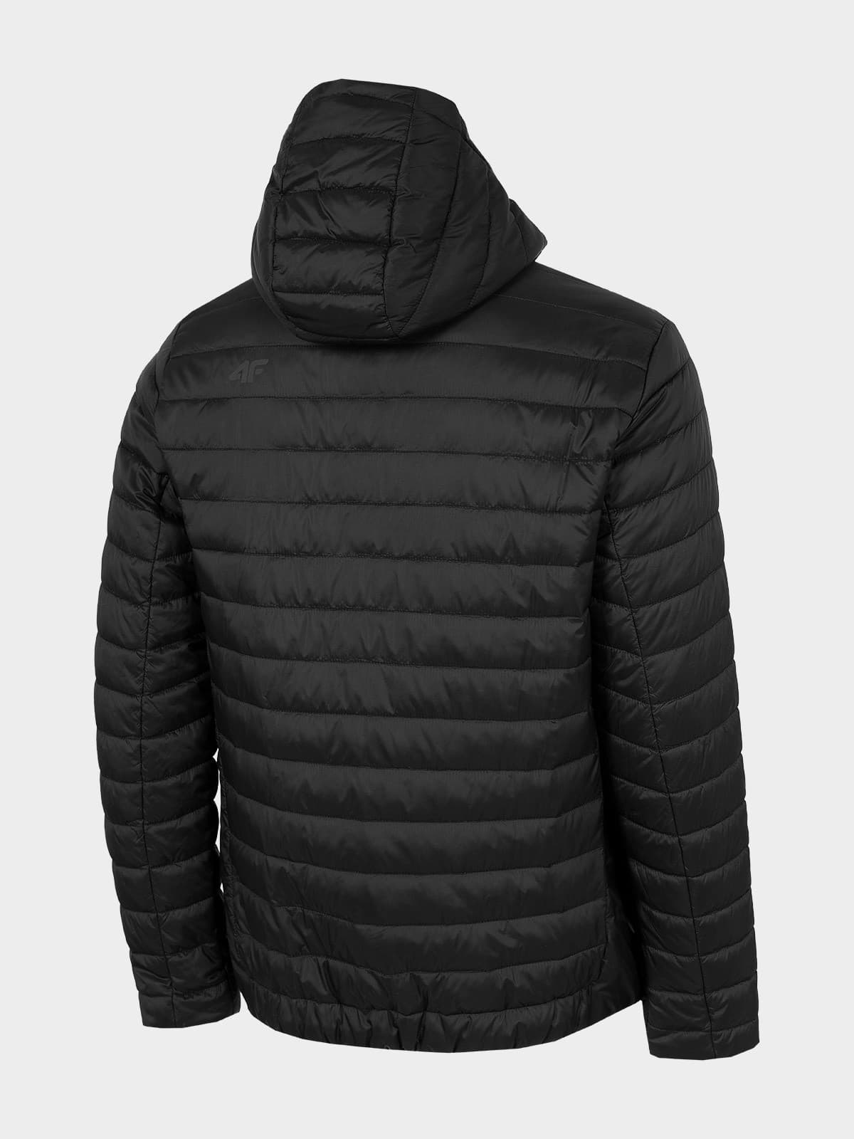 4F H4L22-KUMP003 DEEP BLACK Pánská bunda US XL H4L22-KUMP003 DEEP BLACK - náhled 4