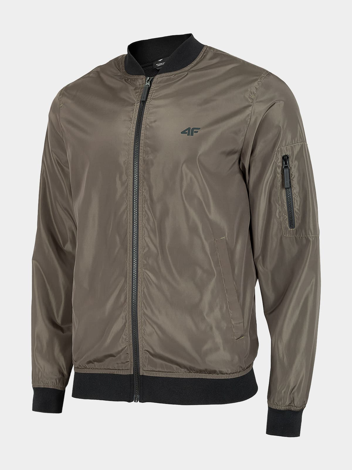 4F H4L22-KUMC001 KHAKI Pánská bunda US L H4L22-KUMC001 KHAKI - náhled 4