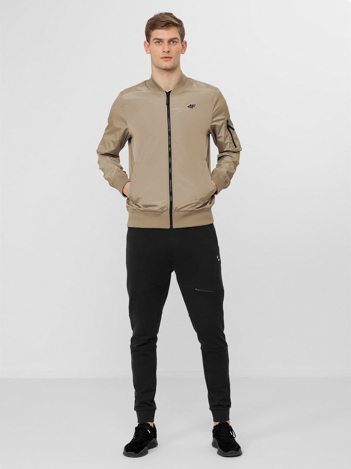 4F H4L22-KUMC001 BEIGE Pánská bunda US M H4L22-KUMC001 BEIGE - náhled 2