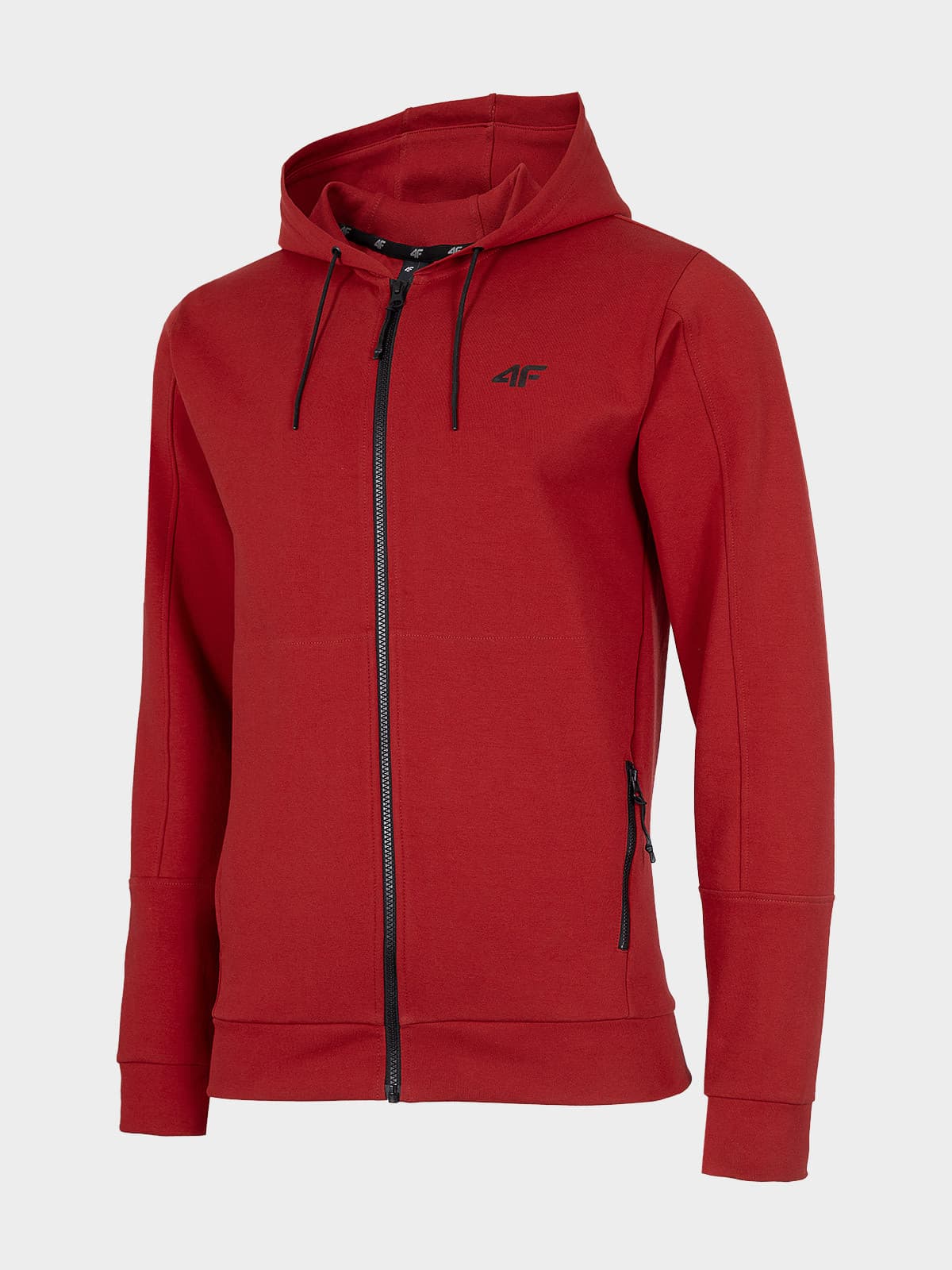 4F H4L22-BLM014 DARK RED Pánská mikina US 3XL H4L22-BLM014 DARK RED - náhled 3