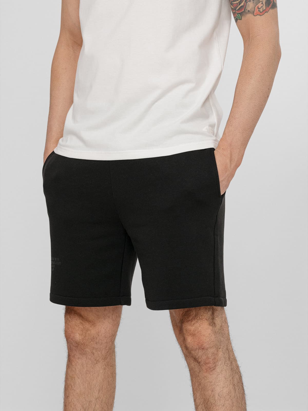 4F H4L22-SKMD015 ANTHRACITE Pánské kraťasy US 3XL H4L22-SKMD015 ANTHRACITE - náhled 3