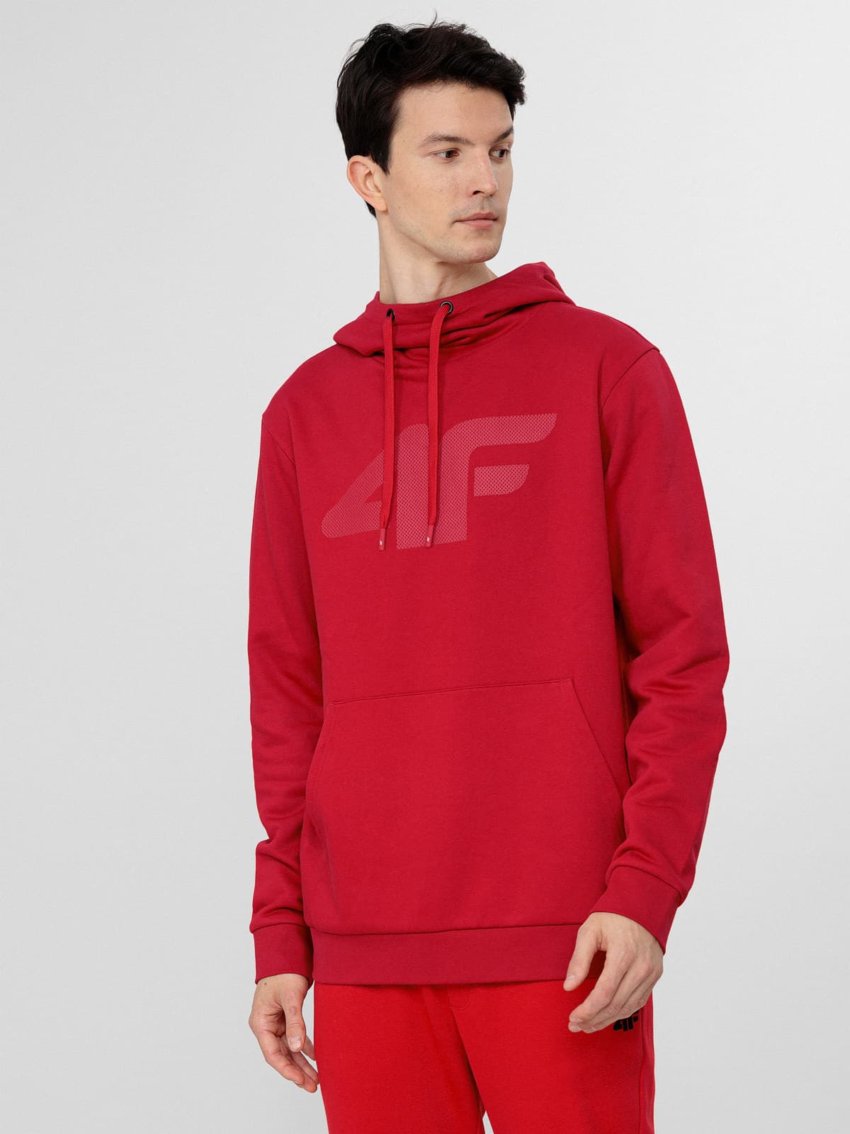 4F H4L22-BLM352 RED Pánská mikina US 3XL H4L22-BLM352 RED - náhled 1