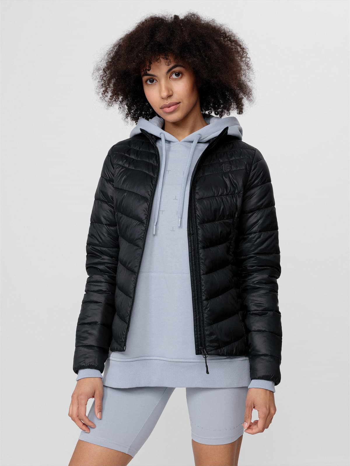 4F H4L22-KUDP003 ANTHRACITE Dámská bunda US L H4L22-KUDP003 ANTHRACITE - náhled 1