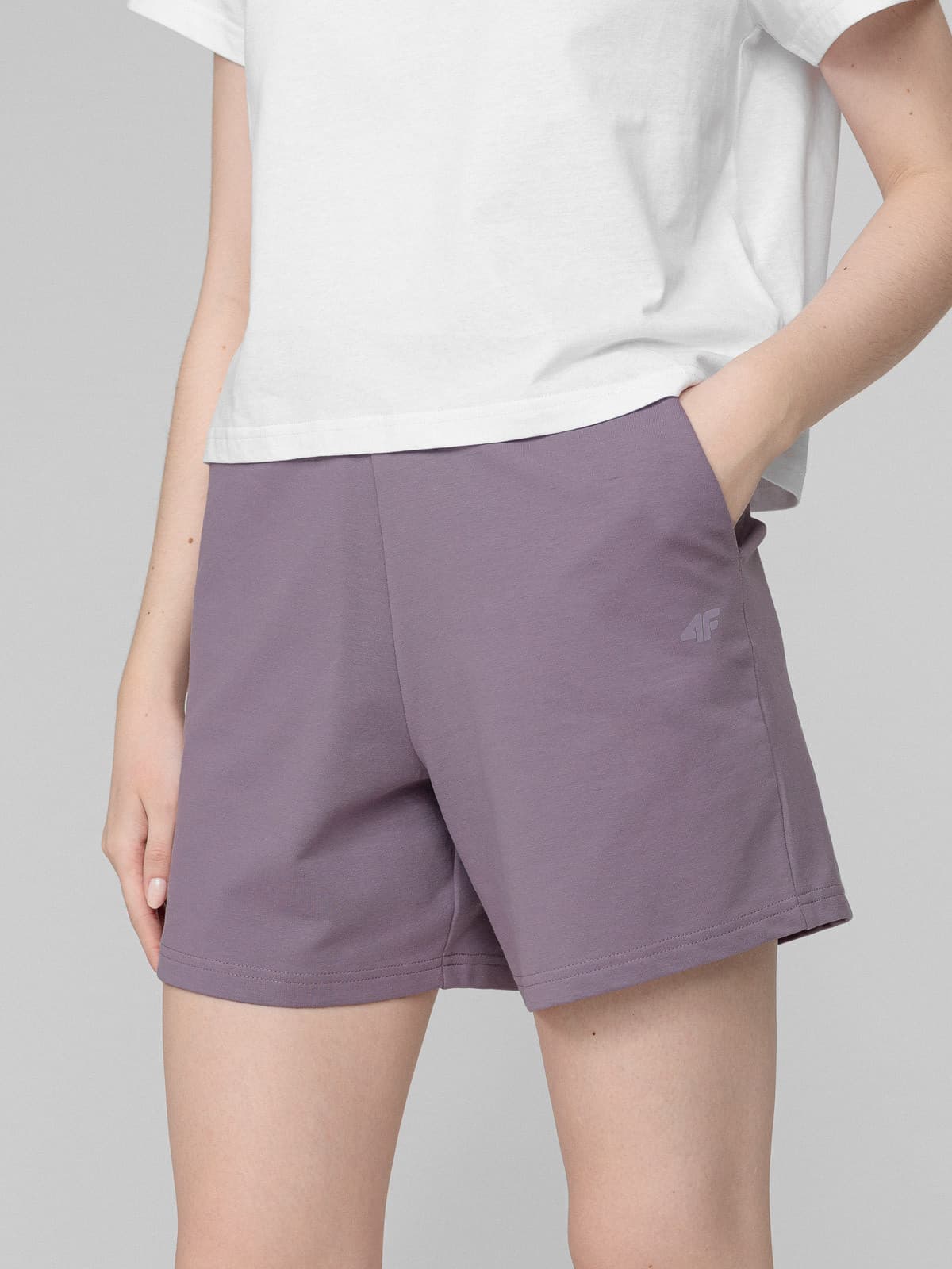4F H4L22-SKDD016 VIOLET Dámské kraťasy US L H4L22-SKDD016 VIOLET - náhled 1