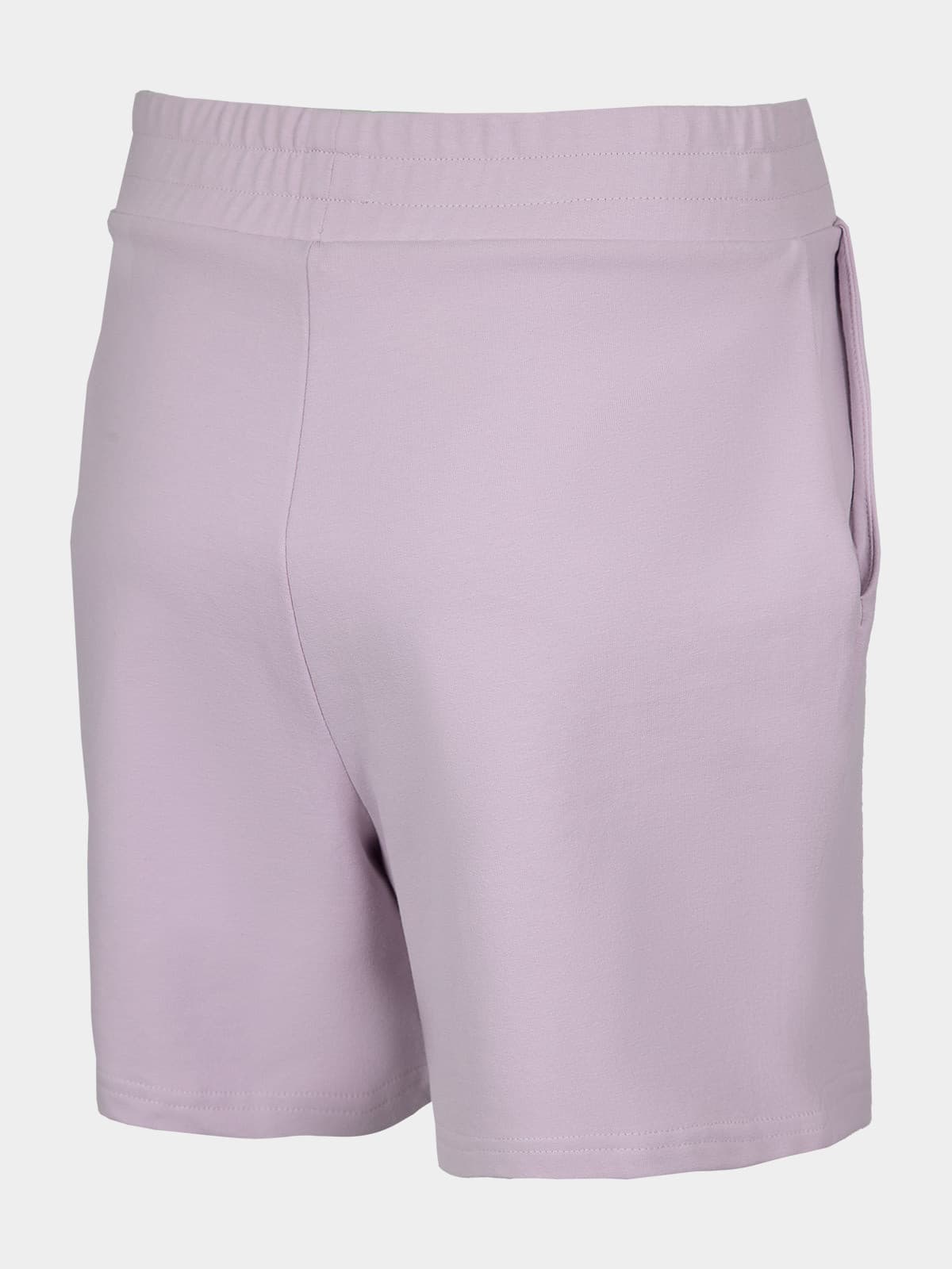 4F H4L22-SKDD016 LIGHT VIOLET Dámské kraťasy US L H4L22-SKDD016 LIGHT VIOLET - náhled 4