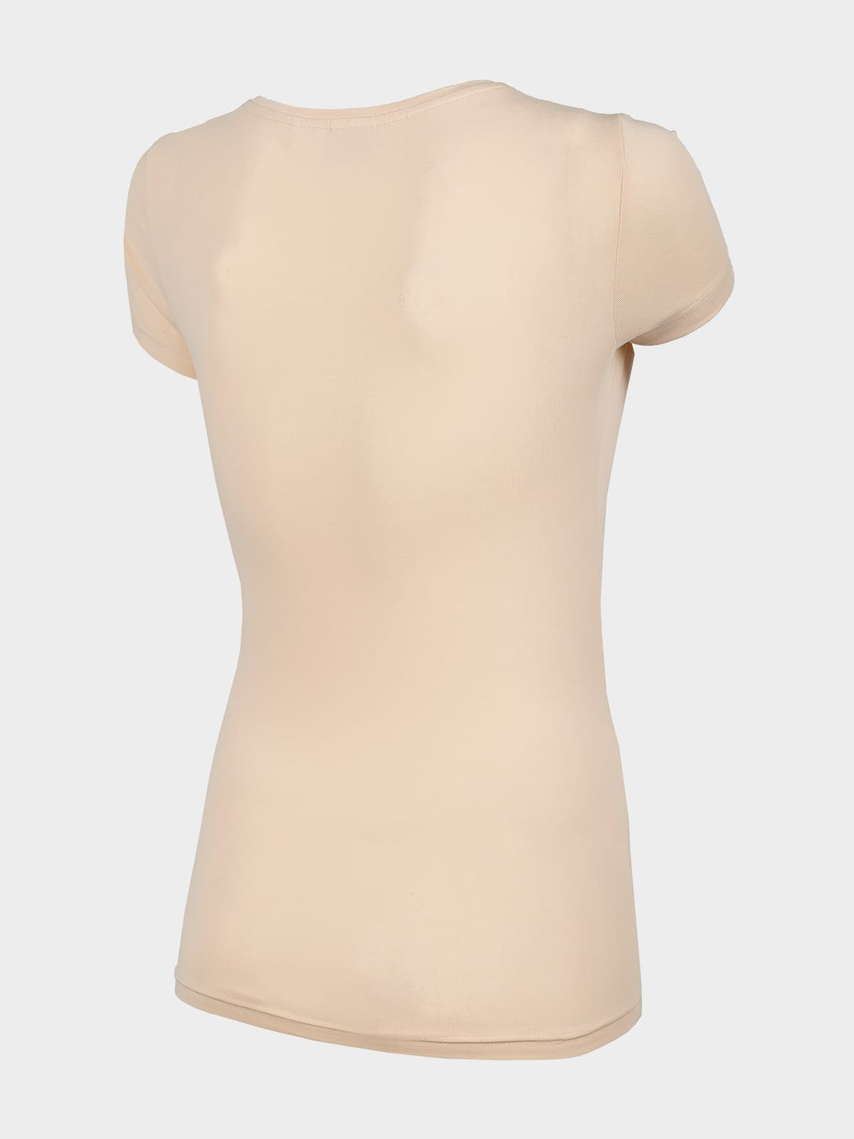 4F H4L22-TSD029 BEIGE Dámské tričko US L H4L22-TSD029 BEIGE - náhled 2