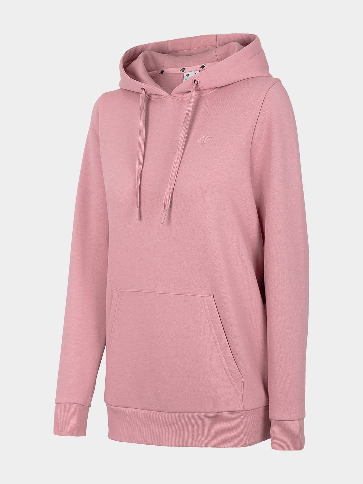 4F H4L22-BLD352 LIGHT PINK Dámská mikina US L H4L22-BLD352 LIGHT PINK - náhled 3