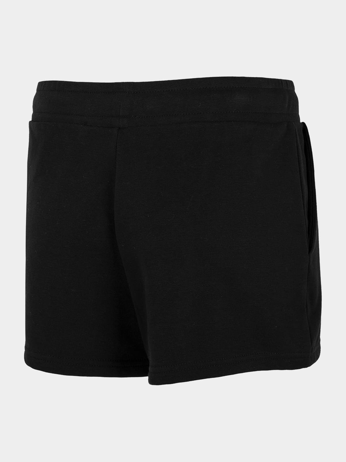 4F H4L22-SKDD350 DEEP BLACK Dámské kraťasy US S H4L22-SKDD350 DEEP BLACK - náhled 4