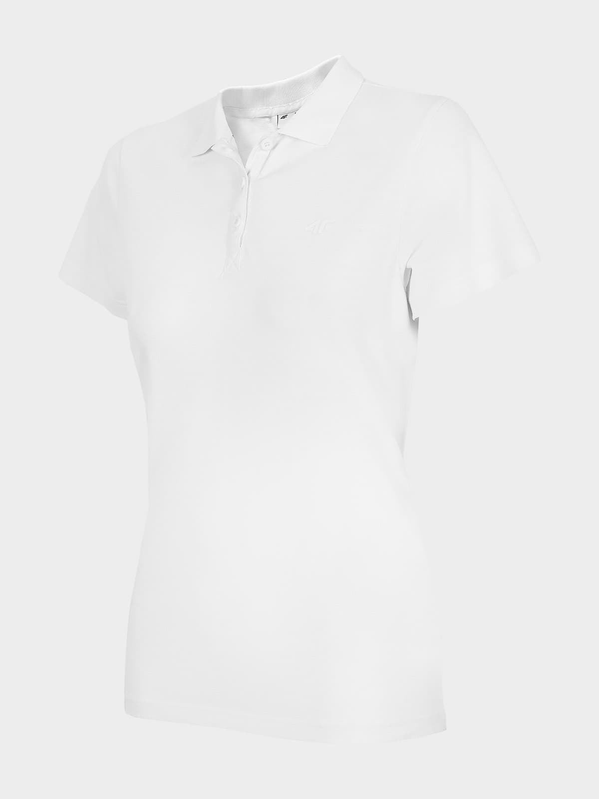 4F H4L22-TSD355 WHITE Dámské polo tričko US M H4L22-TSD355 WHITE - náhled 1